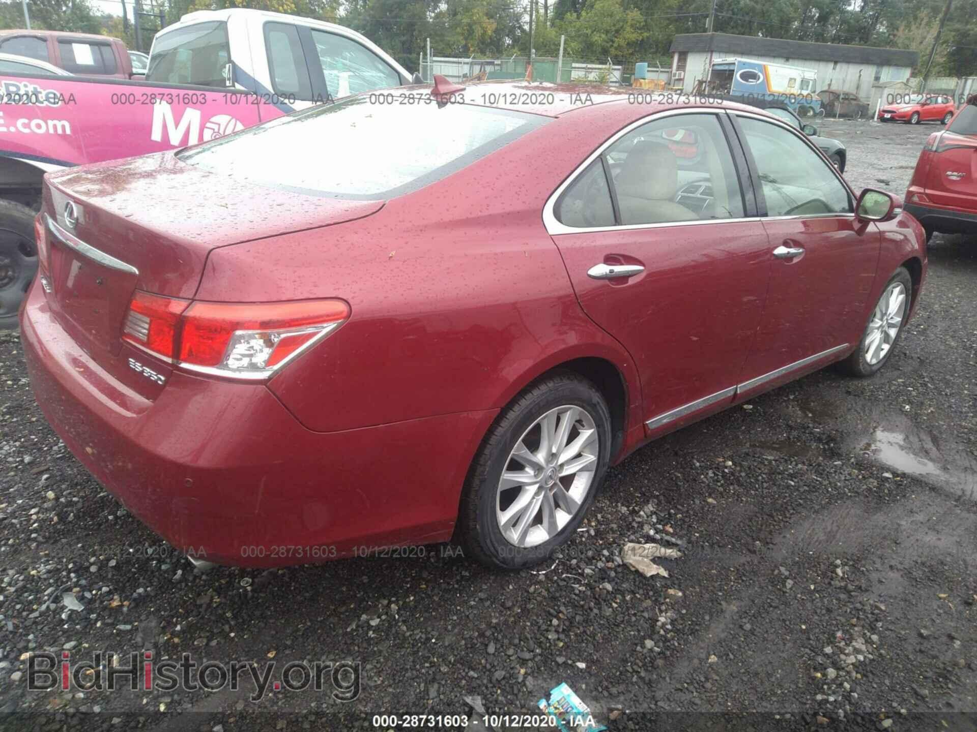 2010 LEXUS ES 350 - VIN: JTHBK1EG5A2348377 - Фото 4