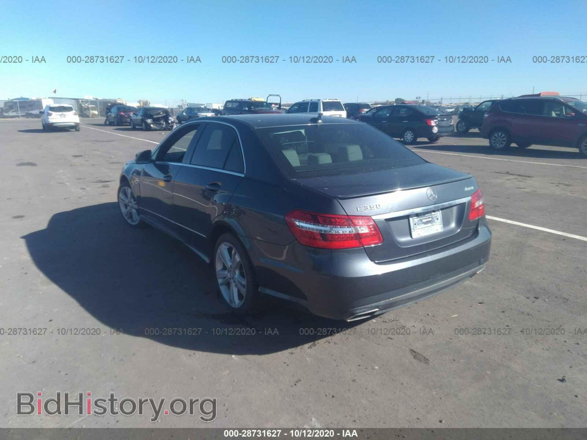 2012 MERCEDES-BENZ E-CLASS - VIN: WDDHF8JB7CA580222 - Фото 3