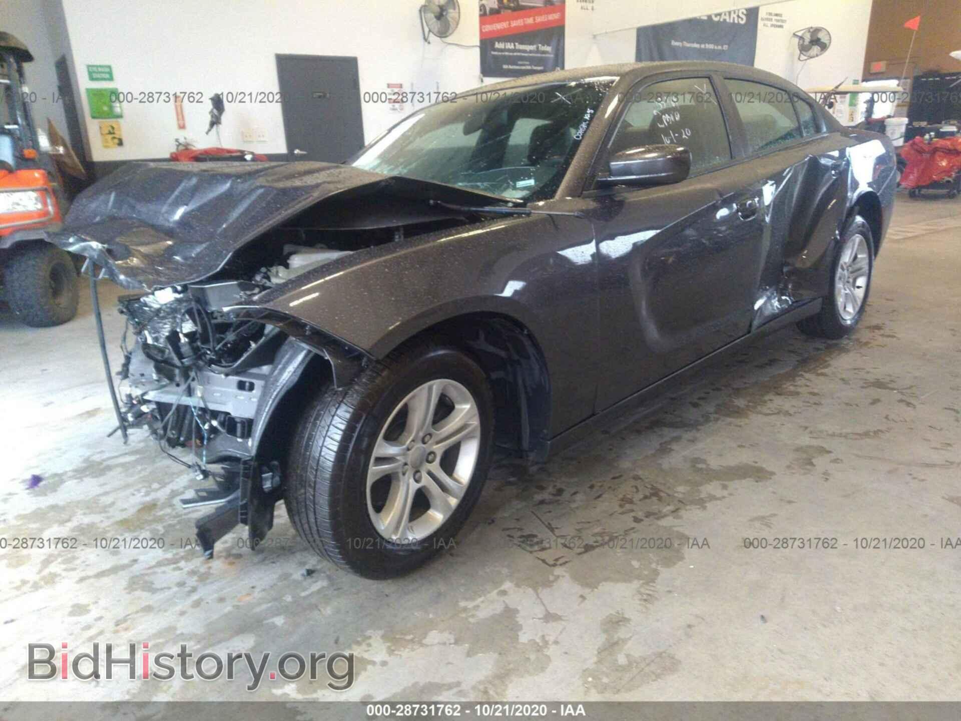2019 DODGE CHARGER - VIN: 2C3CDXBG6KH711645 - Фото 2