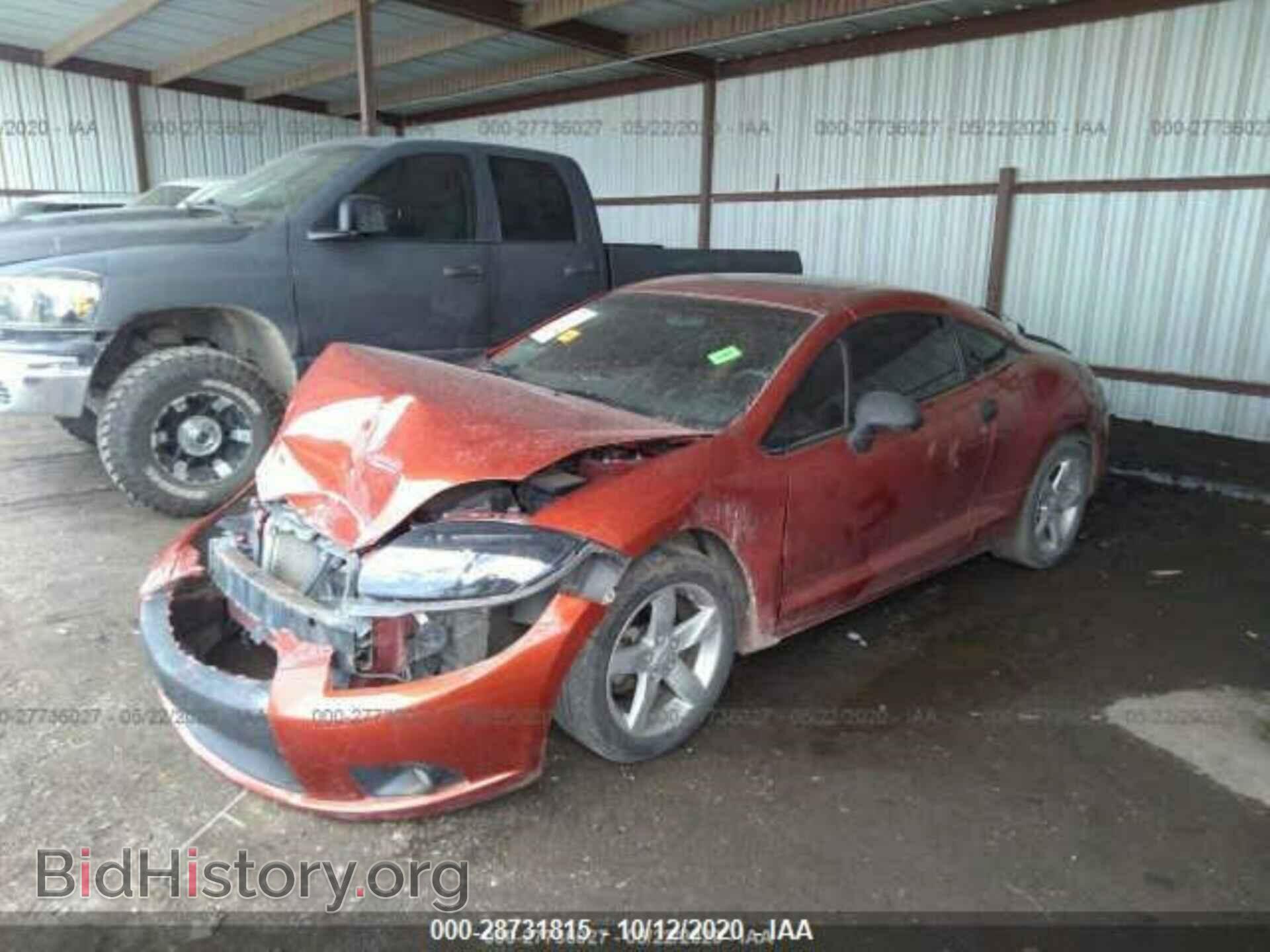2009 MITSUBISHI ECLIPSE - VIN: 4A3AK24F39E036285 - Фото 2