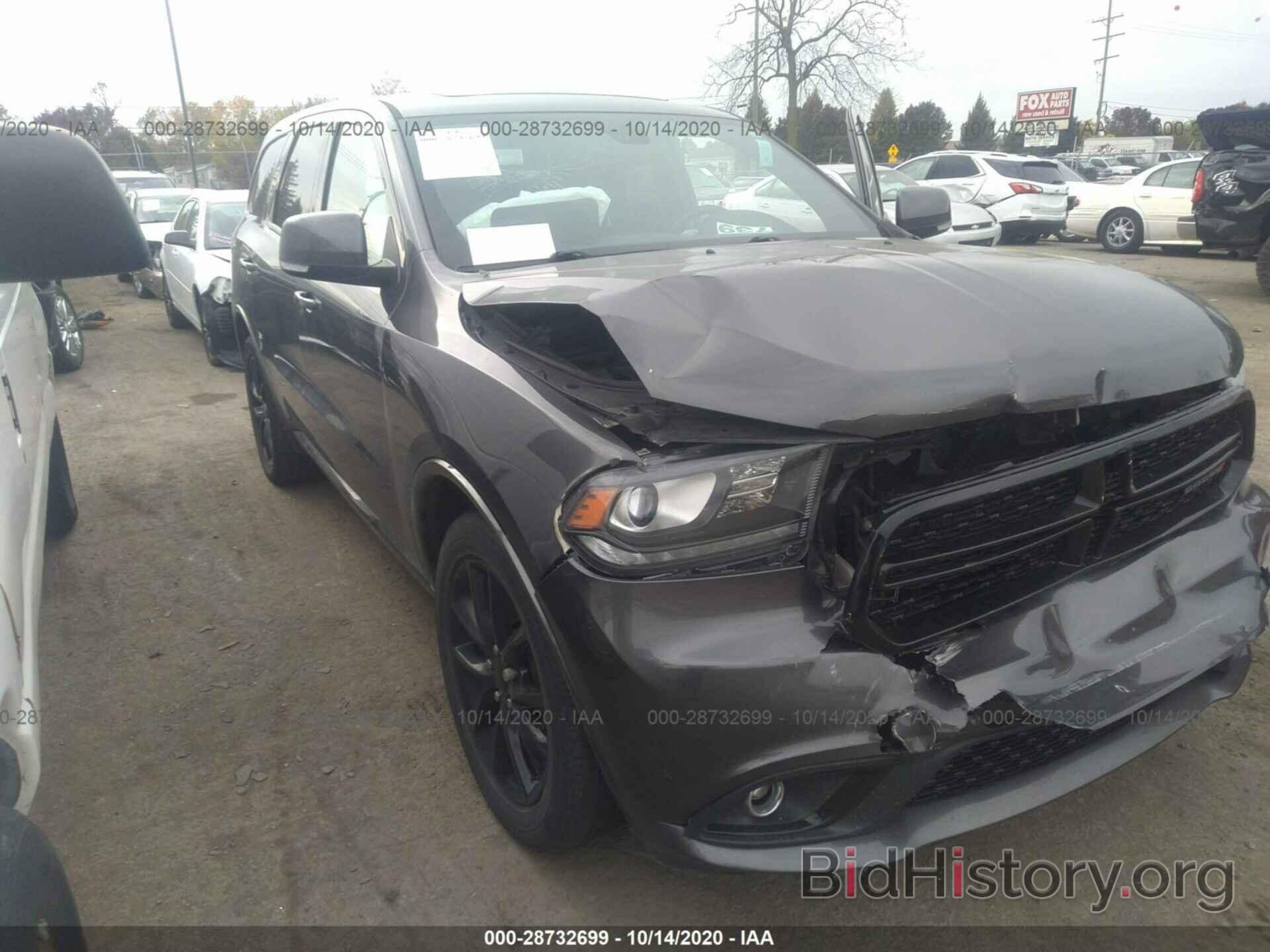 Фотография 1C4SDJCT0HC860807 - DODGE DURANGO 2017