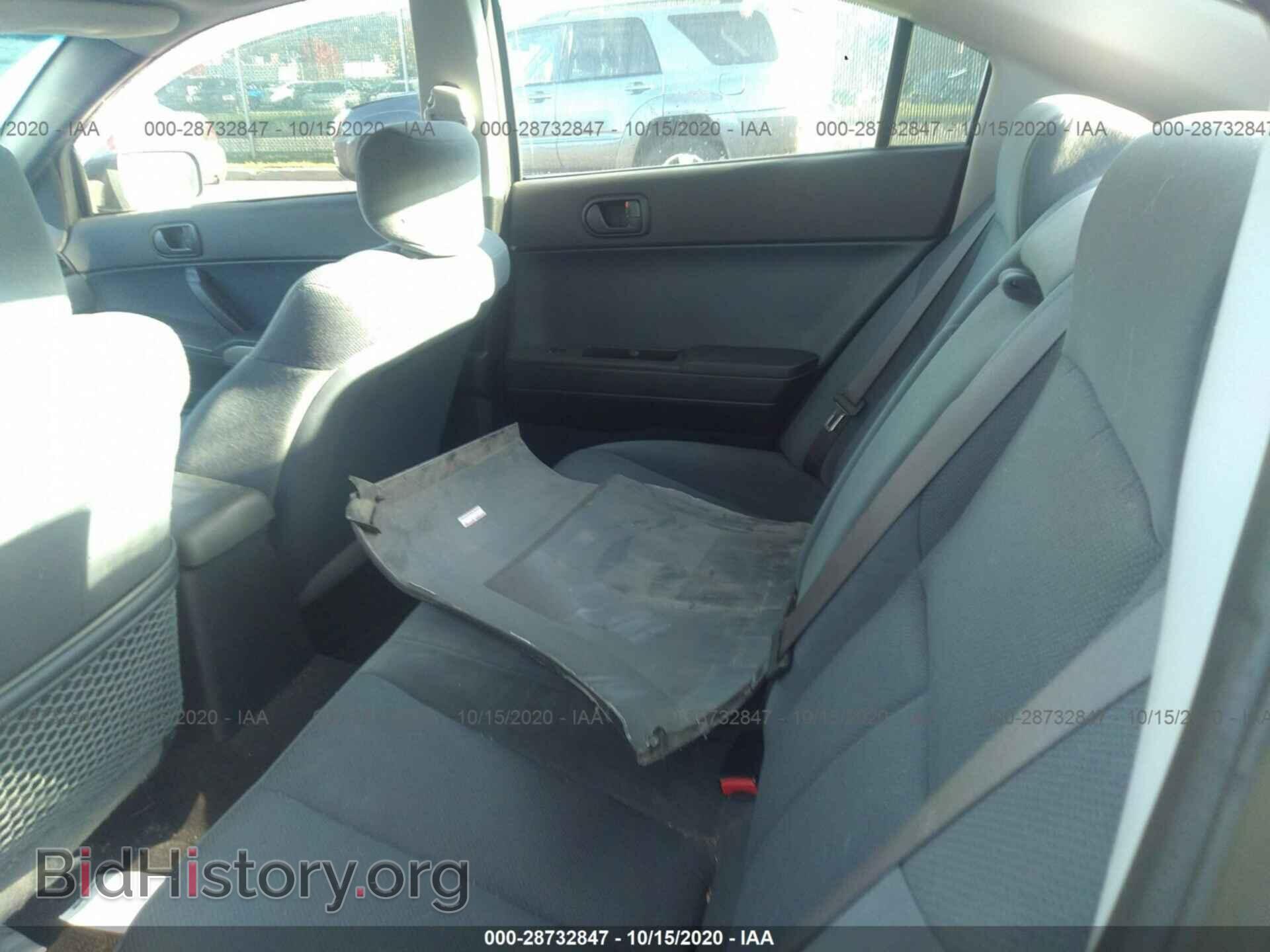 2005 MITSUBISHI GALANT - VIN: 4A3AB36F85E032326 - Фото 8