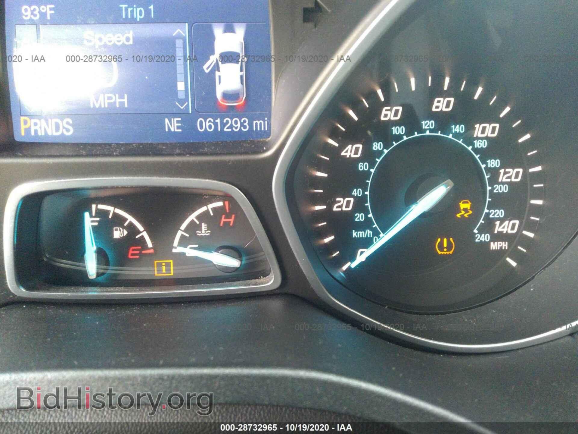 2014 FORD ESCAPE - VIN: 1FMCU0F70EUD16726 - Фото 7