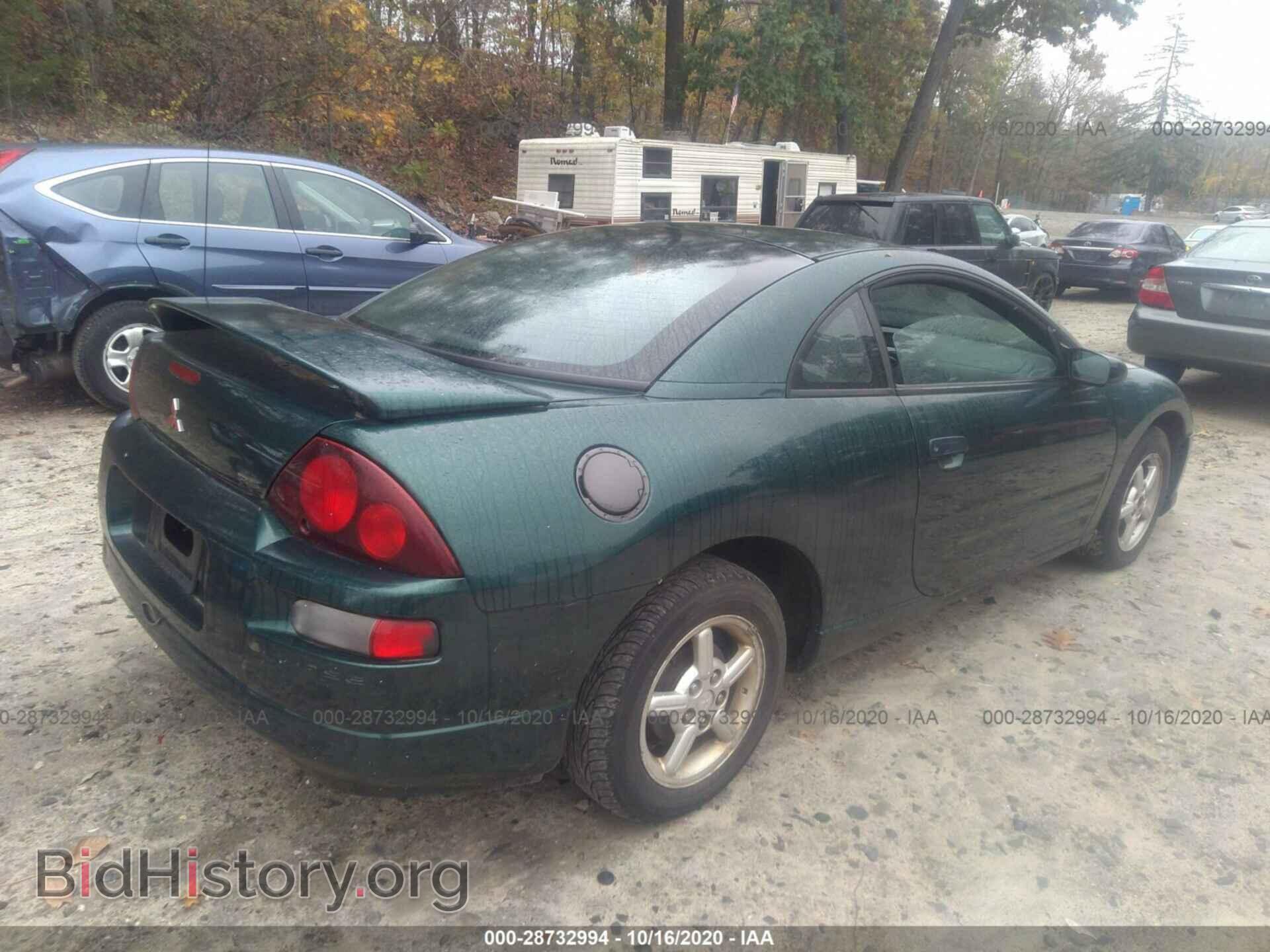 2001 MITSUBISHI ECLIPSE - VIN: 4A3AC34G51E035137 - Фото 4