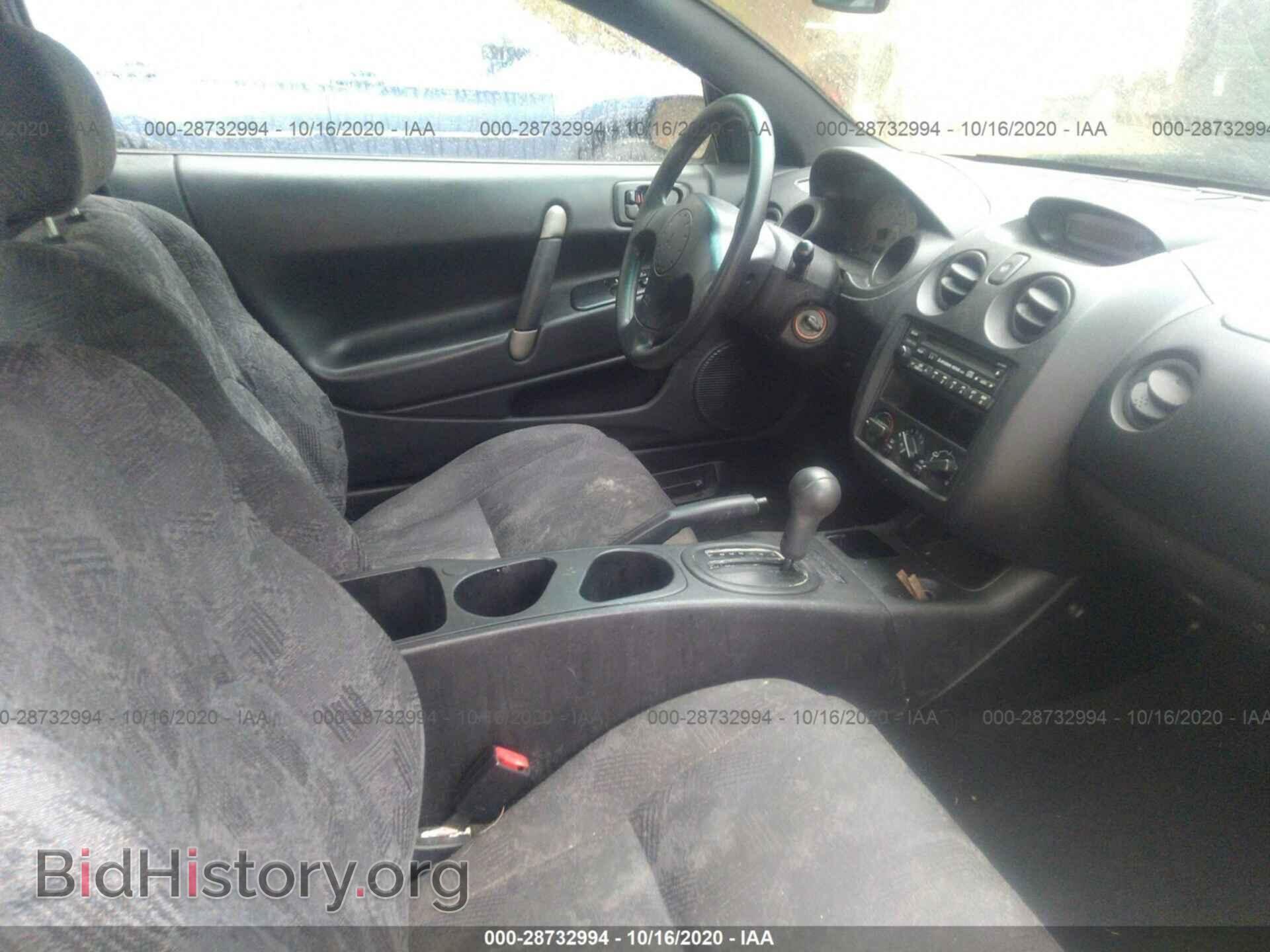 2001 MITSUBISHI ECLIPSE - VIN: 4A3AC34G51E035137 - Фото 5