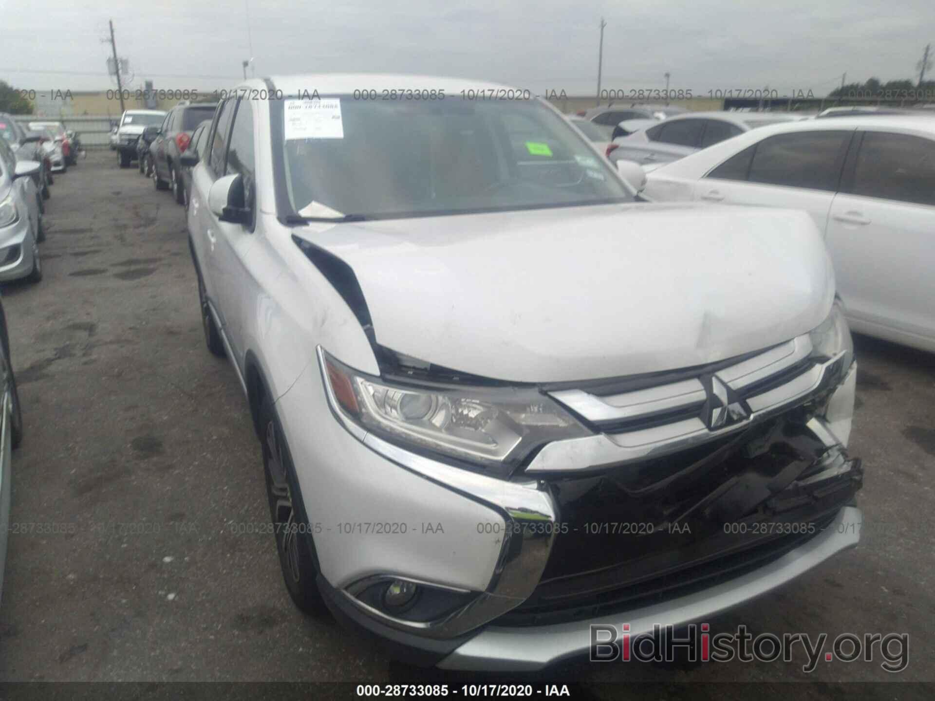 Photo JA4AD3A34GZ011165 - MITSUBISHI OUTLANDER 2016