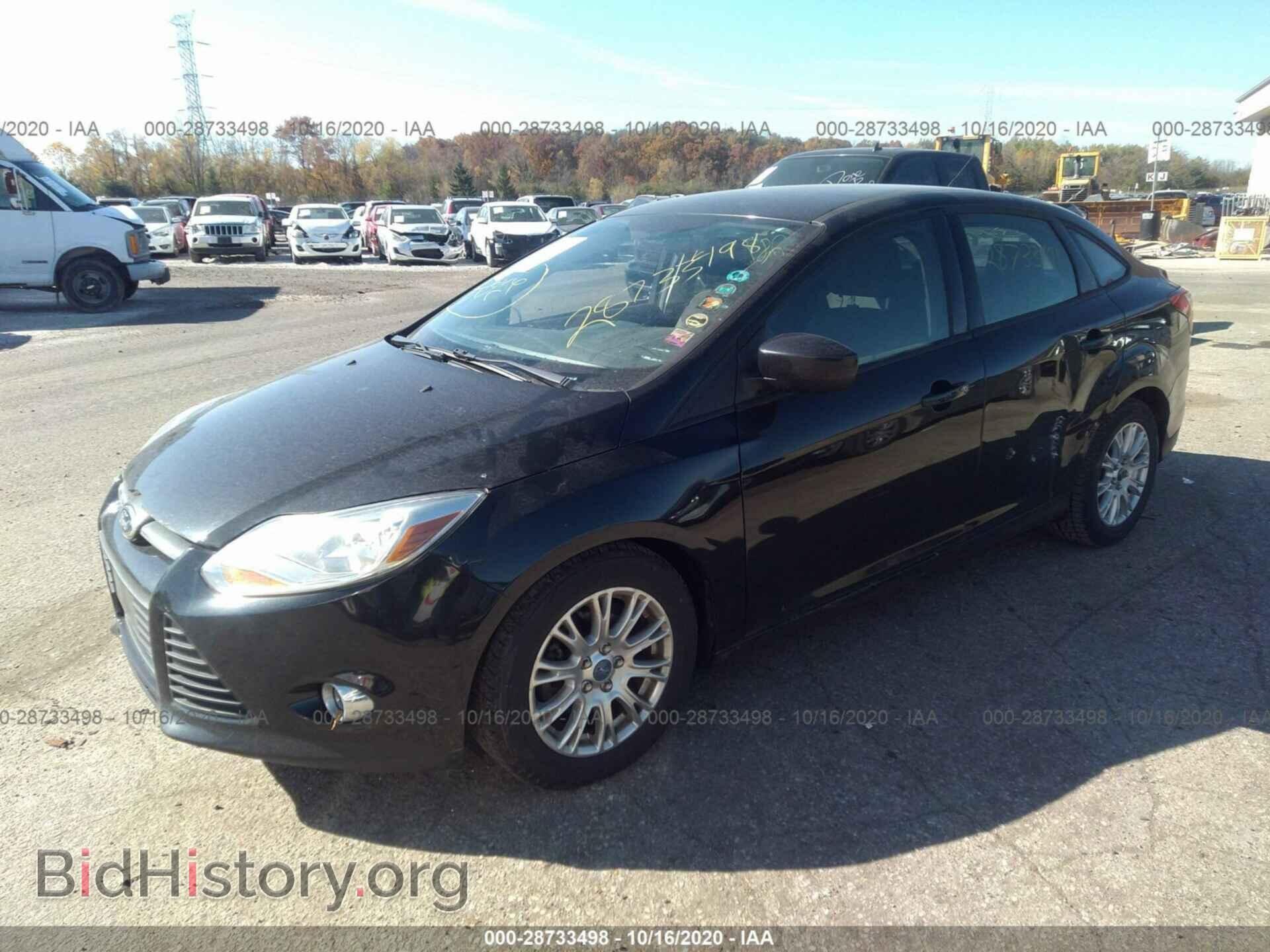 2012 FORD FOCUS - VIN: 1FAHP3F27CL406052 - Фото 2