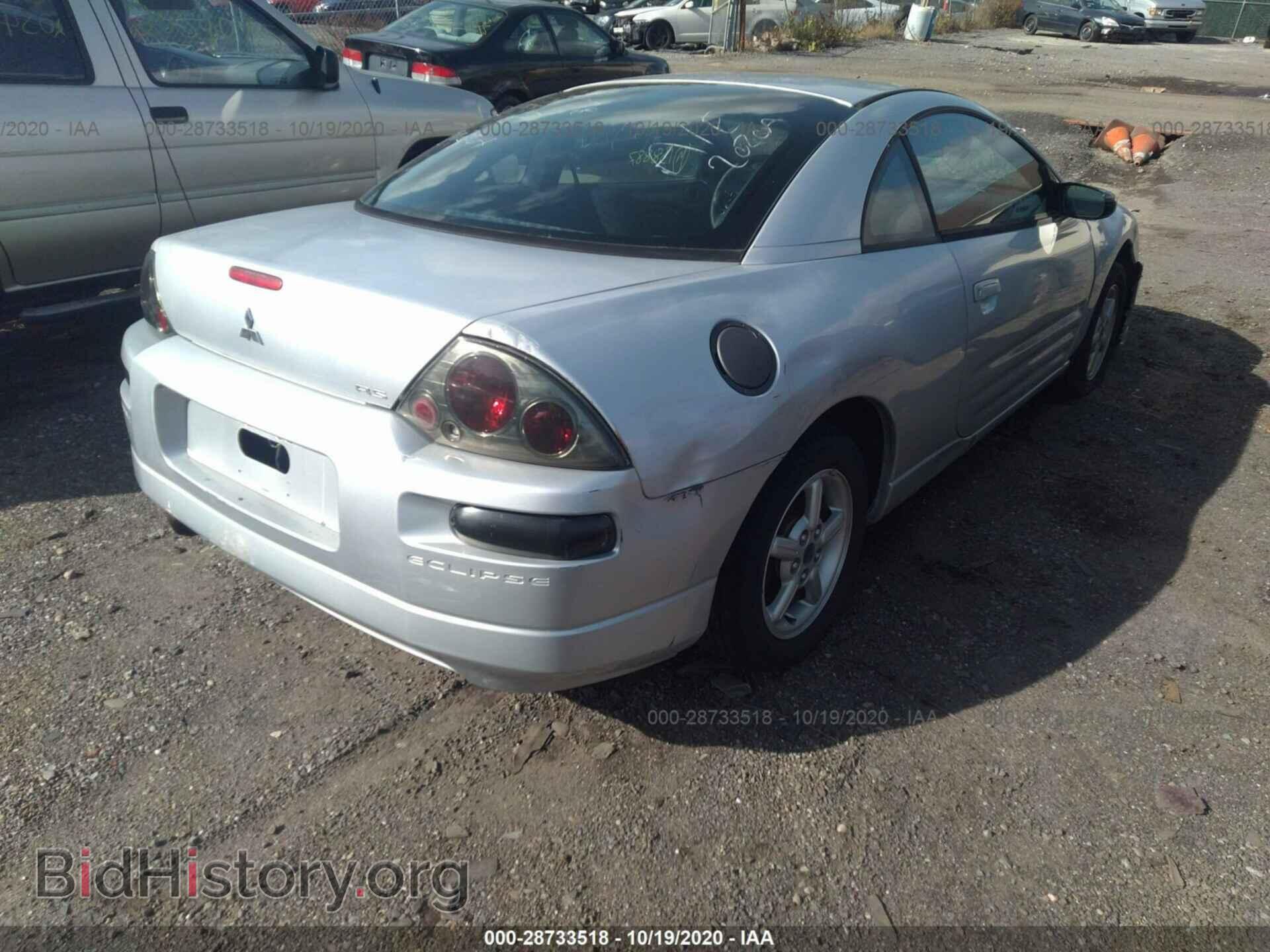 2003 MITSUBISHI ECLIPSE - VIN: 4A3AC34G23E050276 - Фото 4