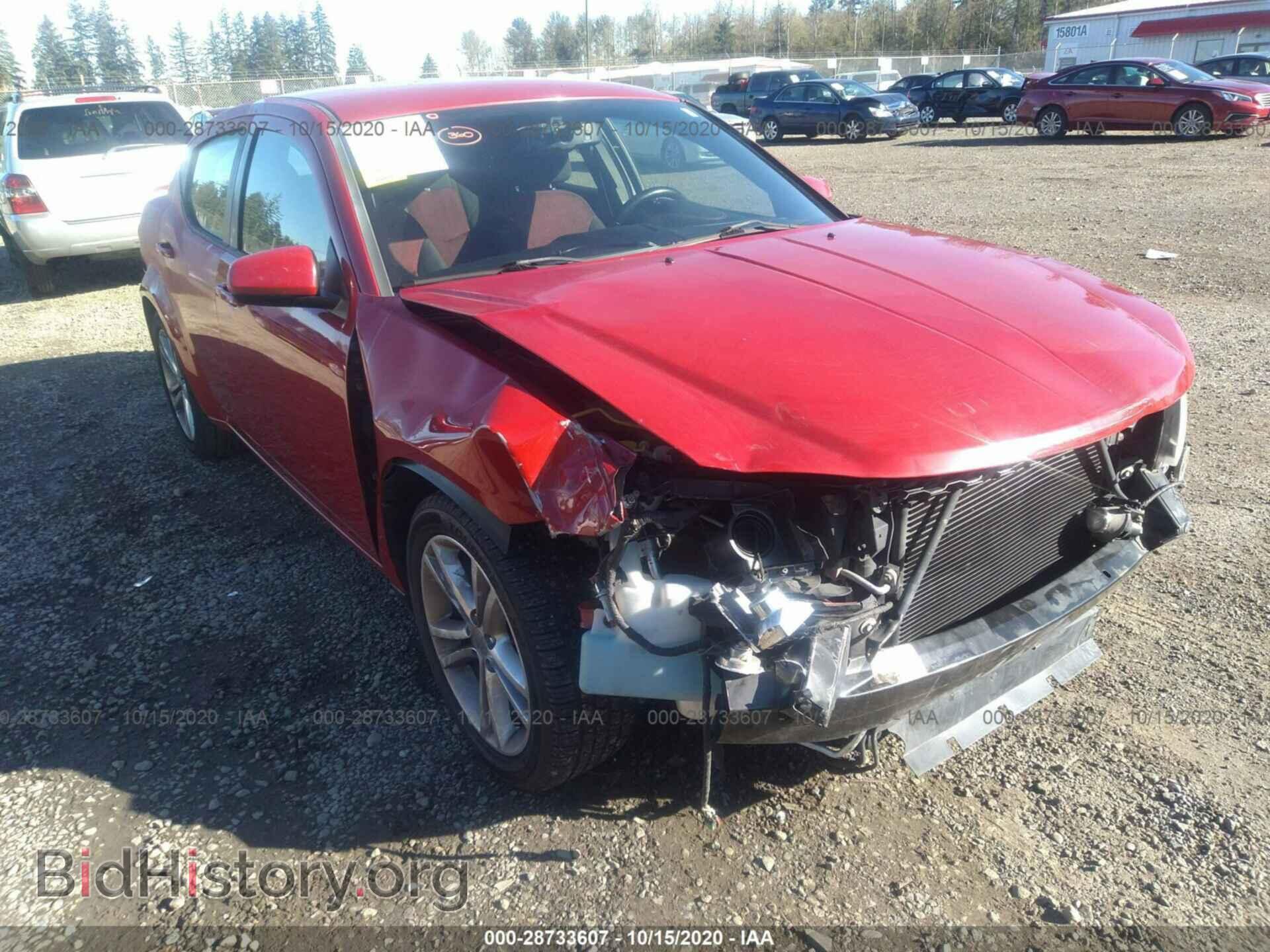 Фотография 1B3BD1FG0BN574242 - DODGE AVENGER 2011