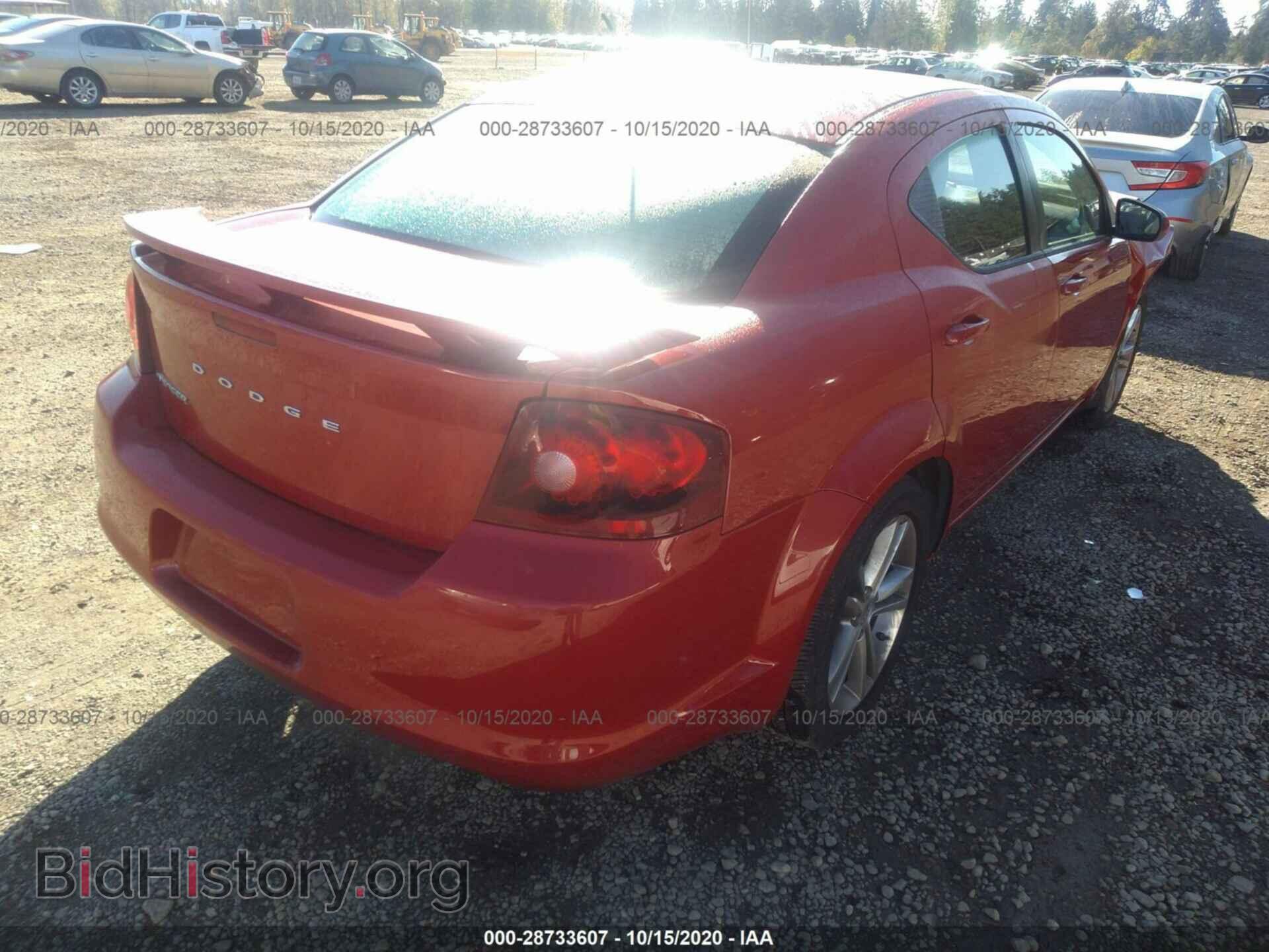 2011 DODGE AVENGER - VIN: 1B3BD1FG0BN574242 - Фото 4