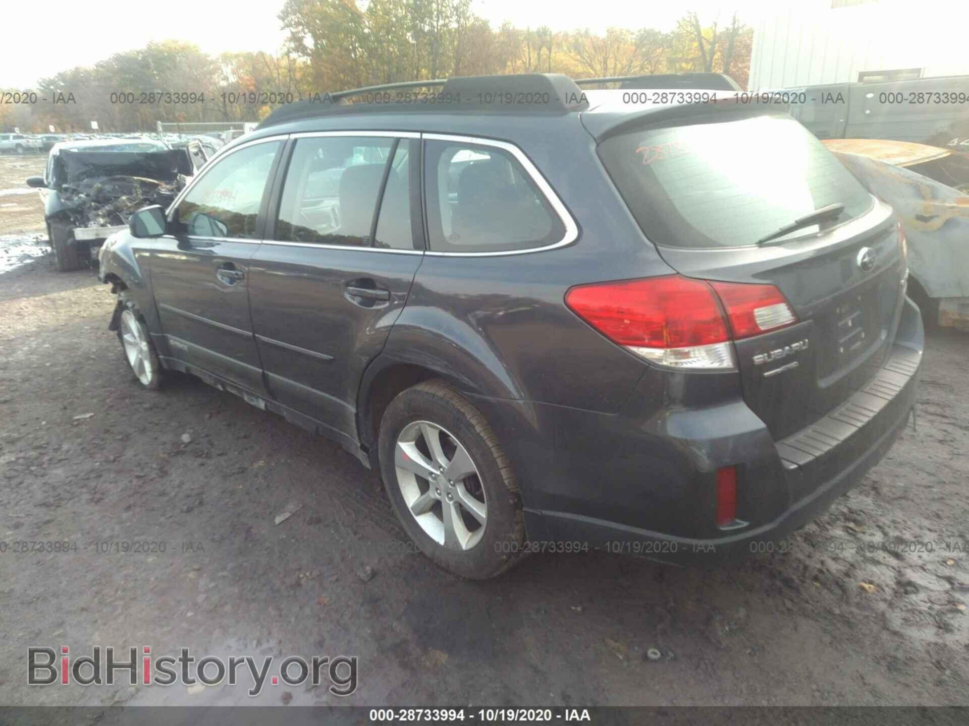 2014 SUBARU OUTBACK - VIN: 4S4BRBACXE3261561 - Фото 3