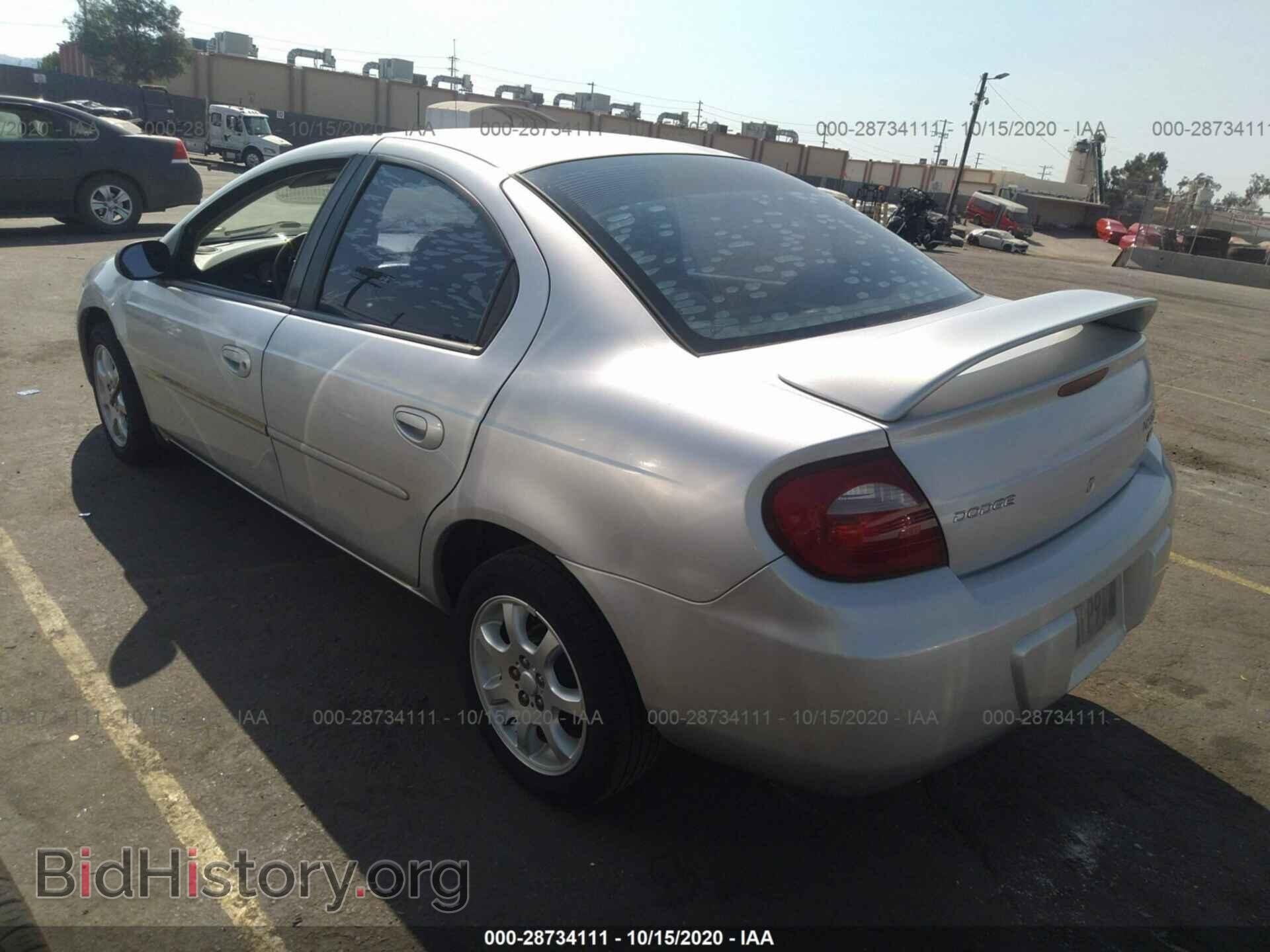 2005 DODGE NEON - VIN: 1B3ES56C35D144917 - Фото 3