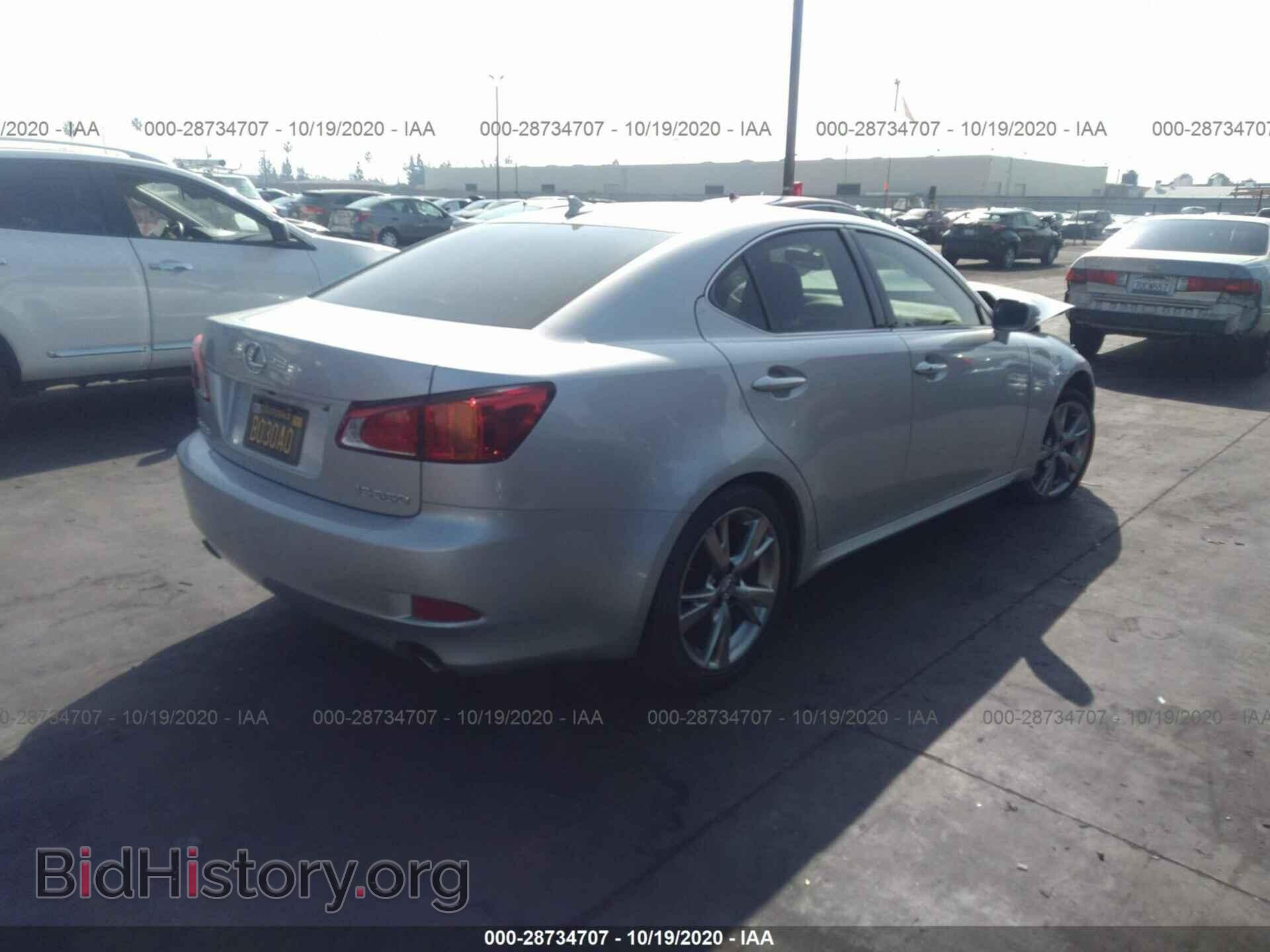 2010 LEXUS IS 350 - VIN: JTHBE5C26A2017698 - Фото 4