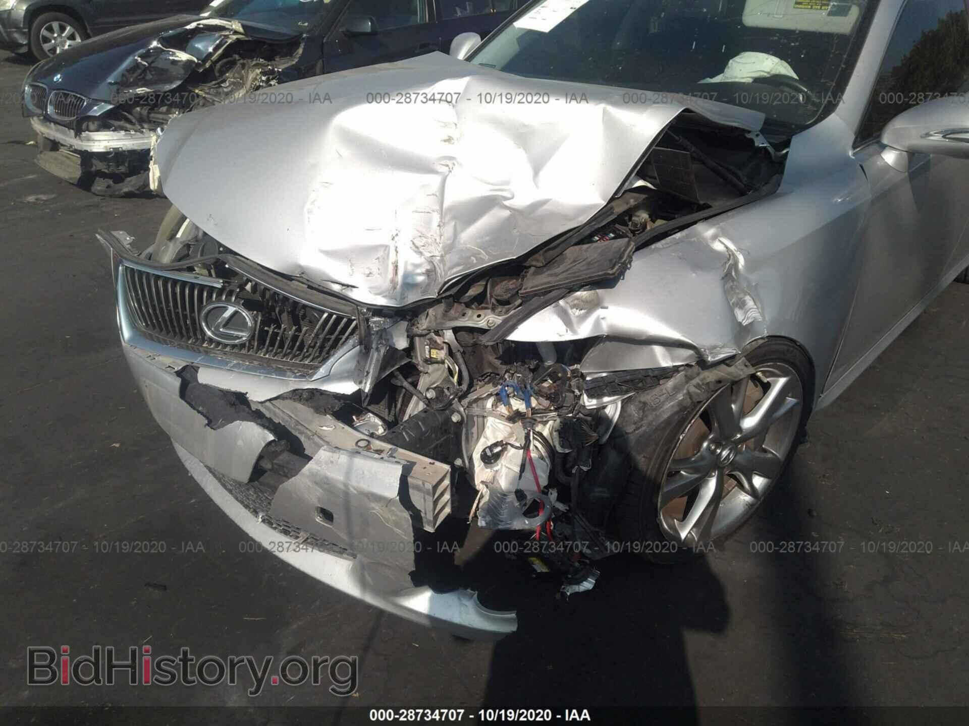 2010 LEXUS IS 350 - VIN: JTHBE5C26A2017698 - Фото 6