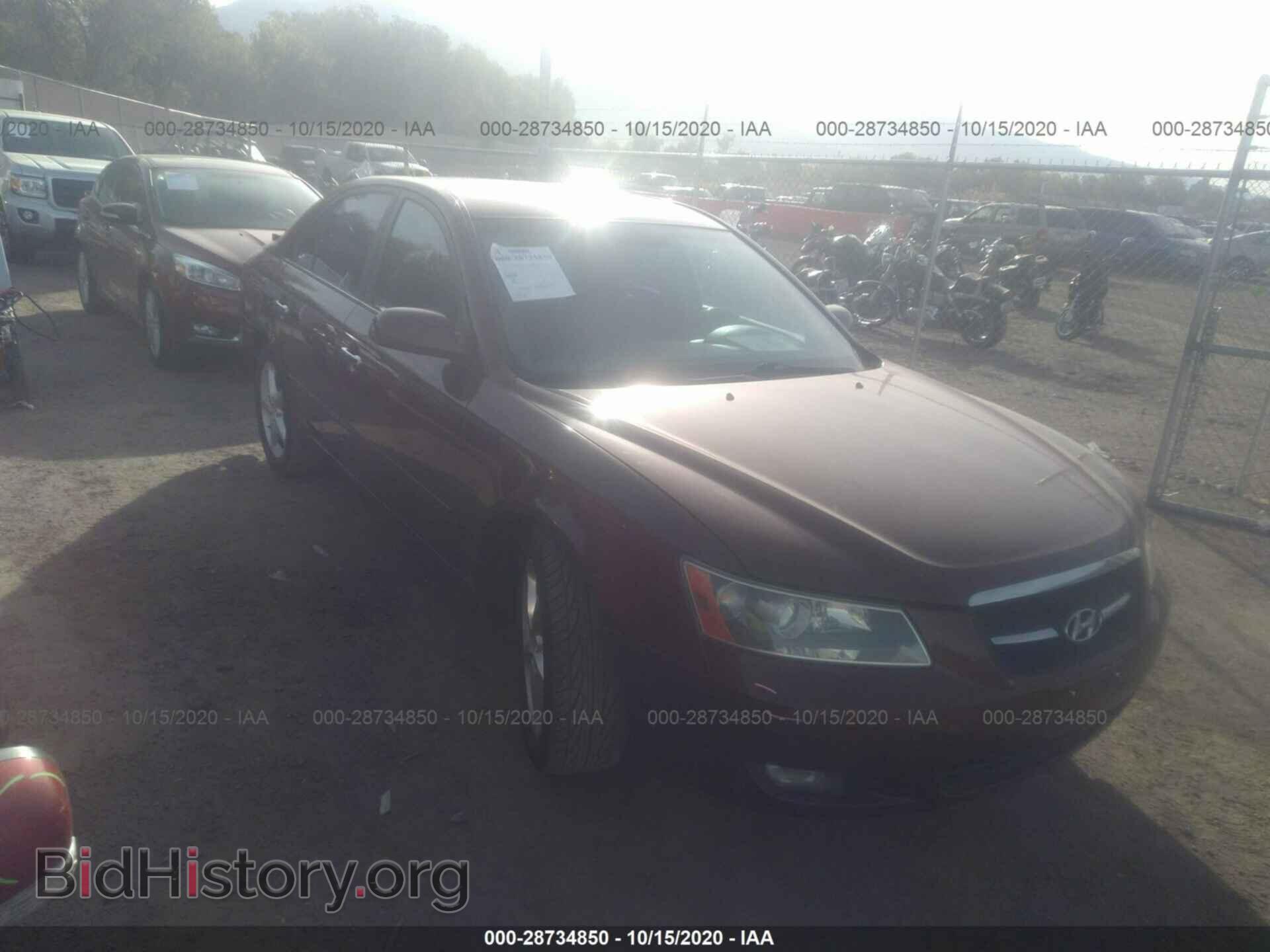 Photo 5NPEU46F17H209192 - HYUNDAI SONATA 2007