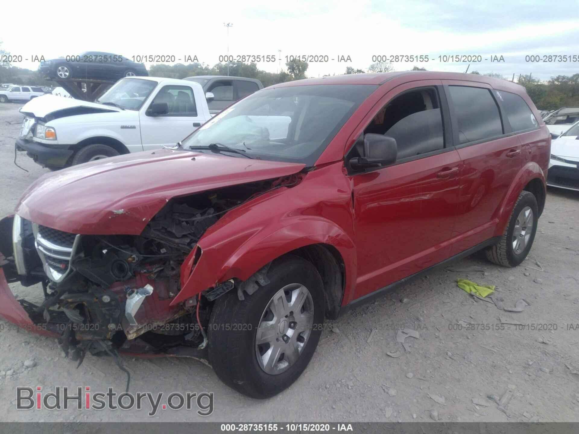 2012 DODGE JOURNEY - VIN: 3C4PDCAB3CT349598 - Photo 2