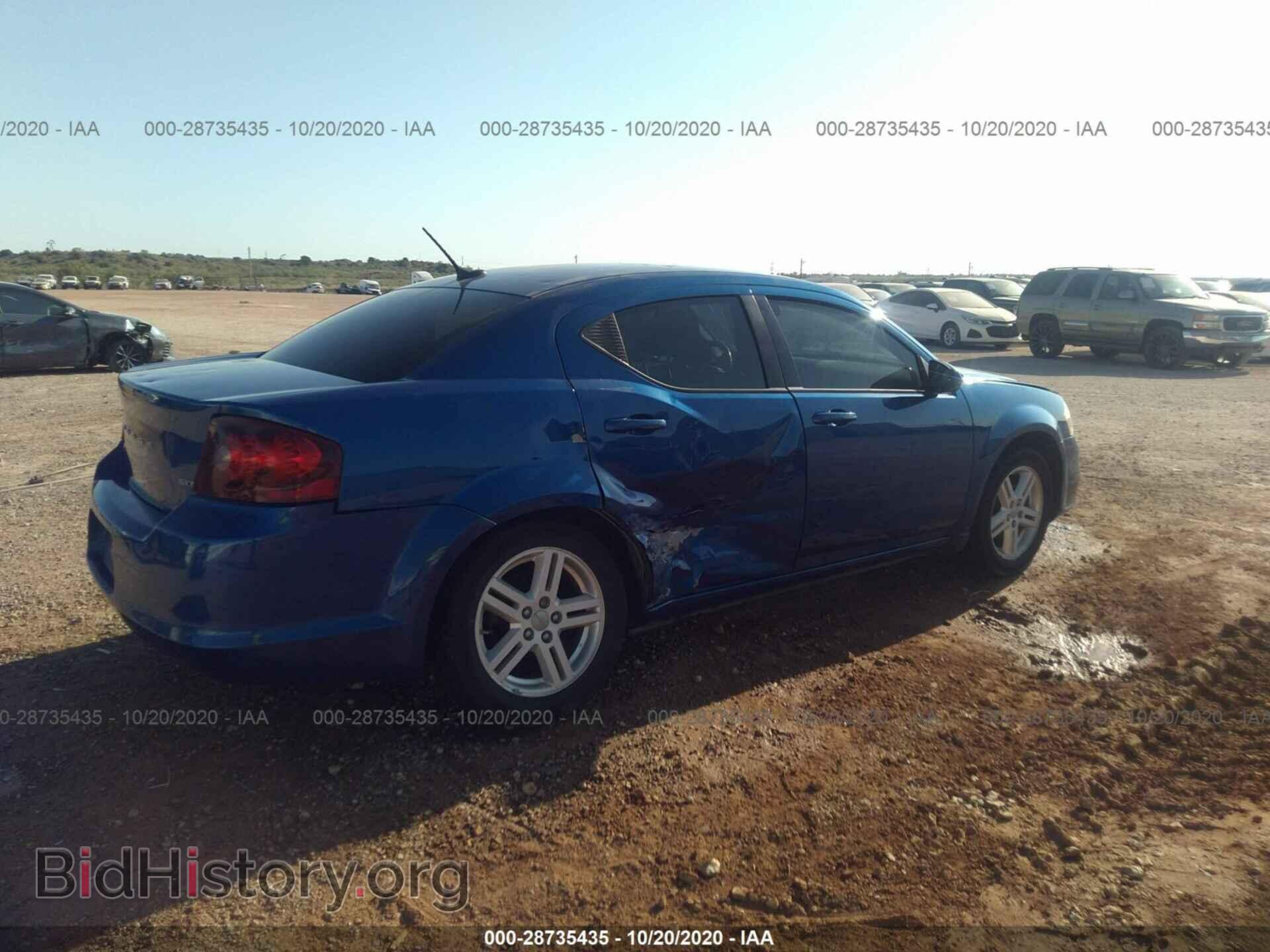 2013 DODGE AVENGER - VIN: 1C3CDZCB5DN613490 - Фото 4