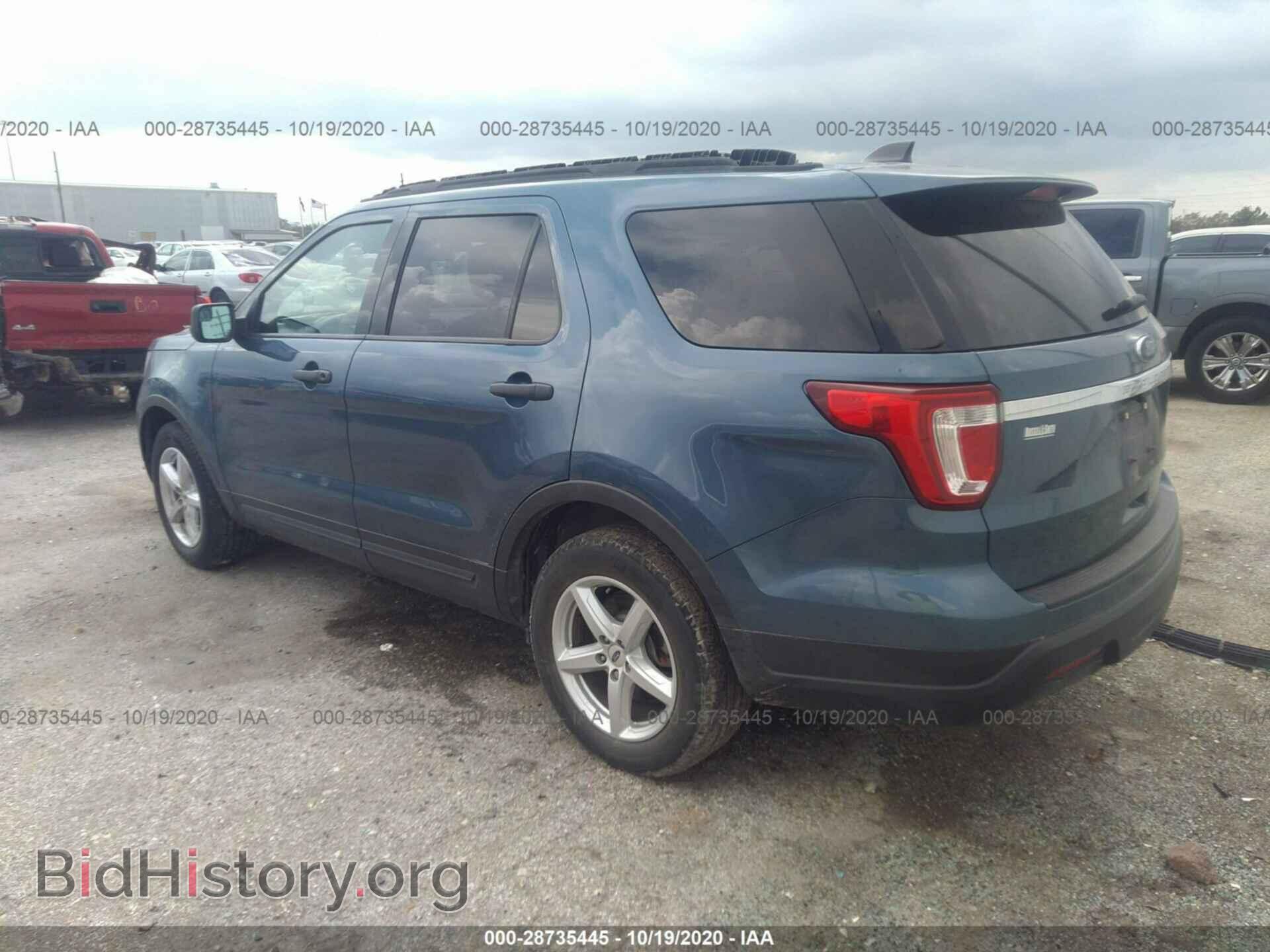 2018 FORD EXPLORER - VIN: 1FM5K7B8XJGA66684 - Фото 3