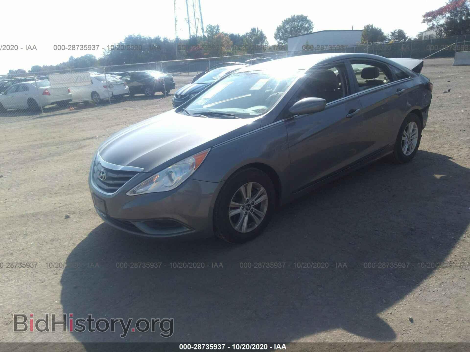 2012 HYUNDAI SONATA - VIN: 5NPEB4AC9CH407788 - Фото 2