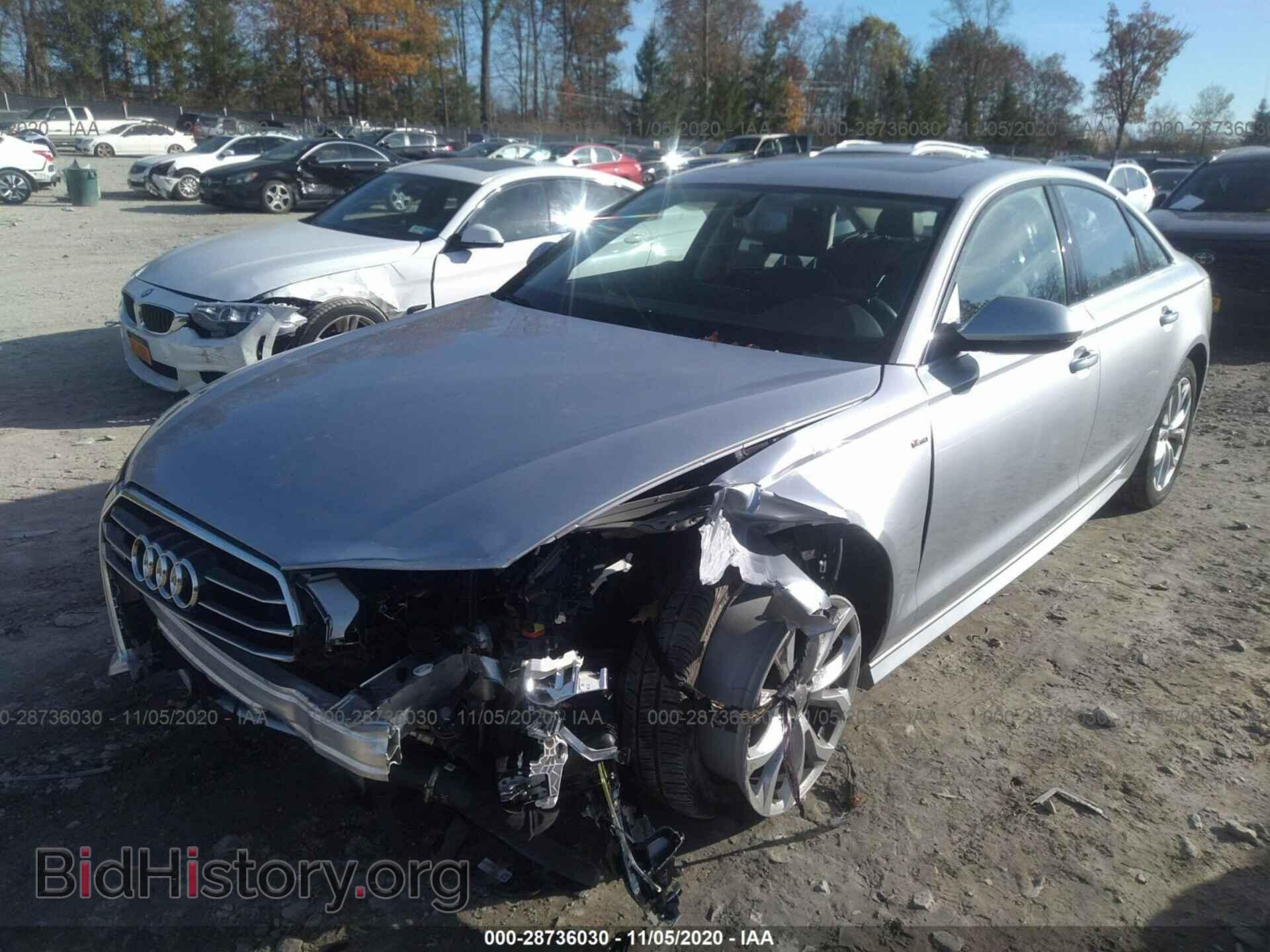 2018 AUDI A6 - VIN: WAUG8AFC6JN093901 - Фото 2