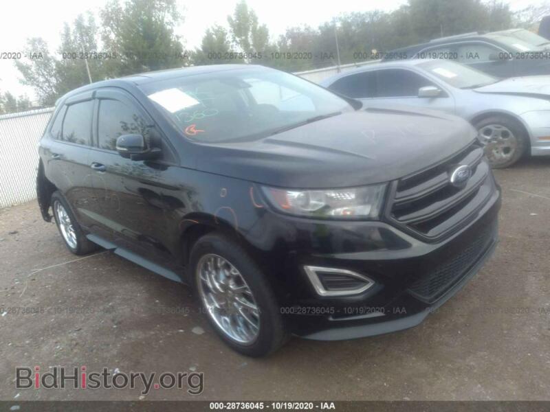 2015 Ford EDGE Sport (VIN 2FMTK4AP4FBC29164) — photo 1 of 10, IAAI, damage: rear