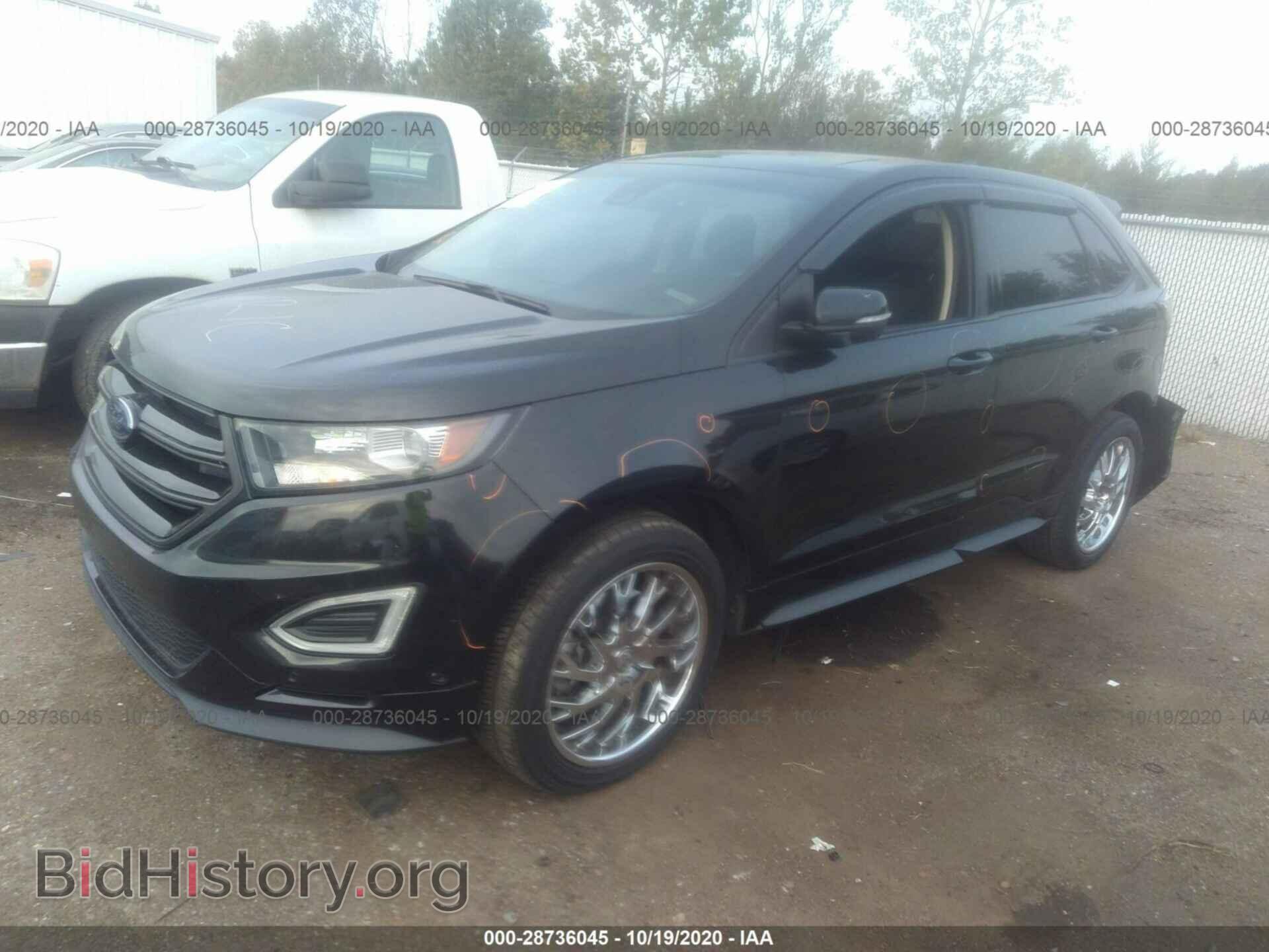 2015 FORD EDGE - VIN: 2FMTK4AP4FBC29164 - Фото 2