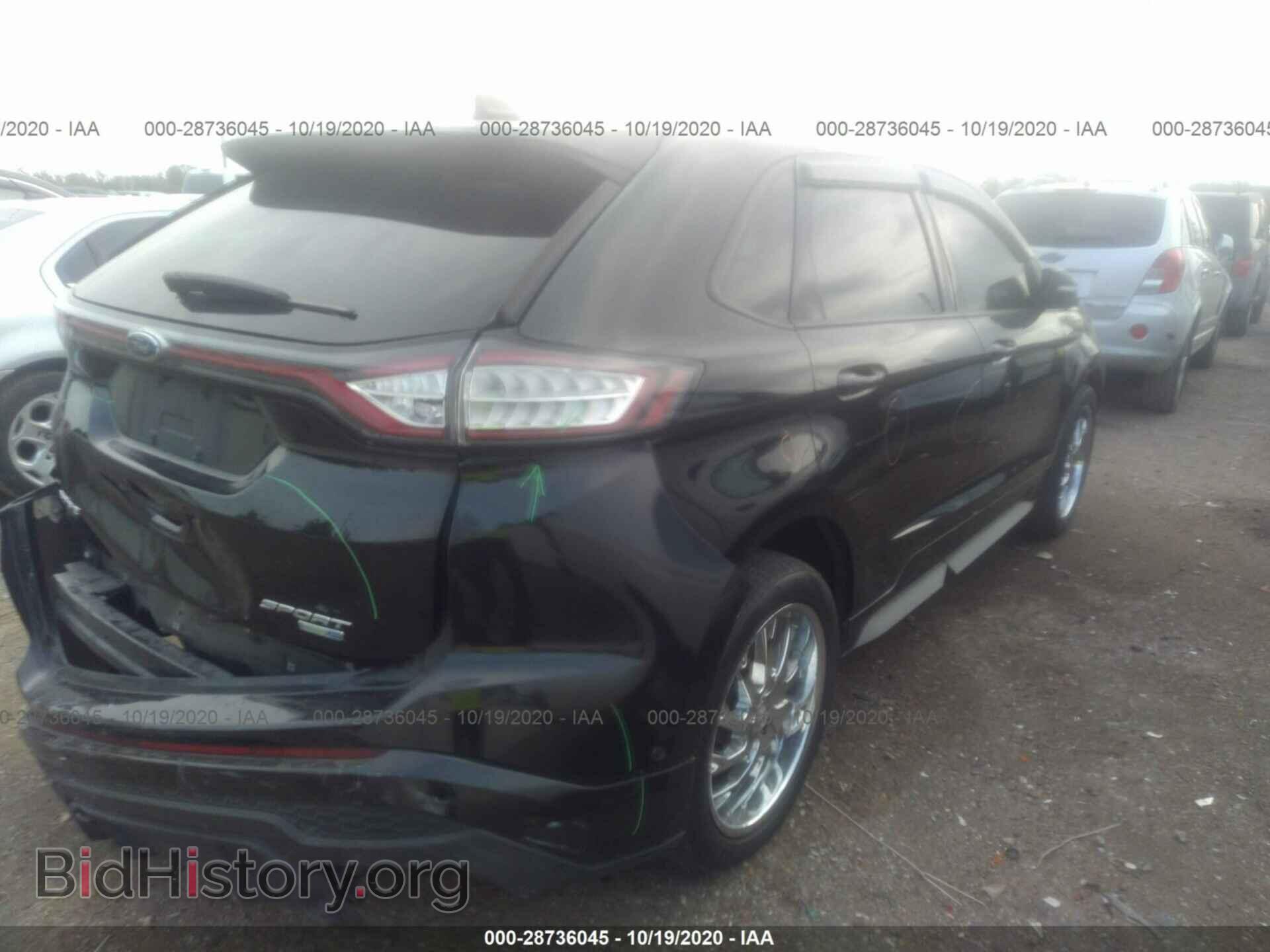 2015 FORD EDGE - VIN: 2FMTK4AP4FBC29164 - Фото 4