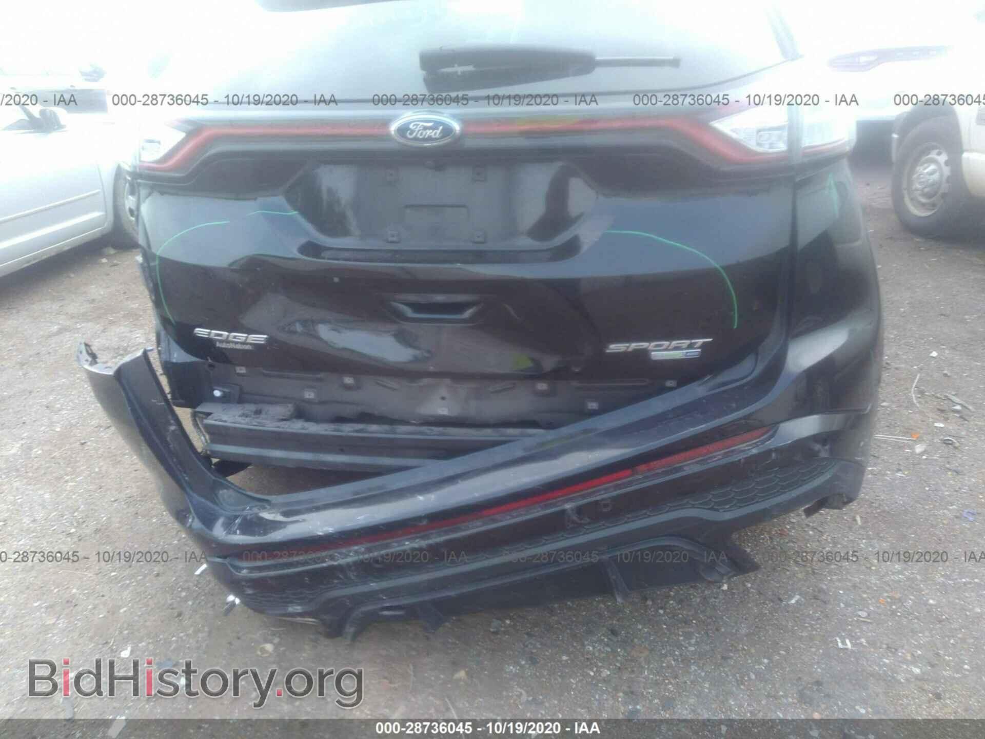 2015 FORD EDGE - VIN: 2FMTK4AP4FBC29164 - Фото 6