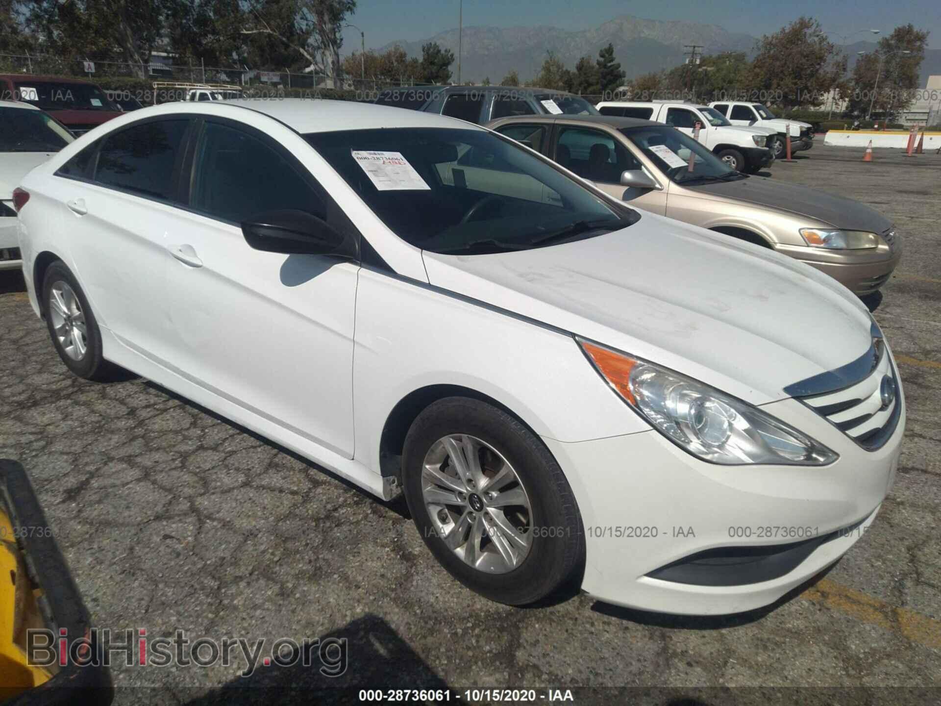 Фотография 5NPEB4AC7EH899286 - HYUNDAI SONATA 2014