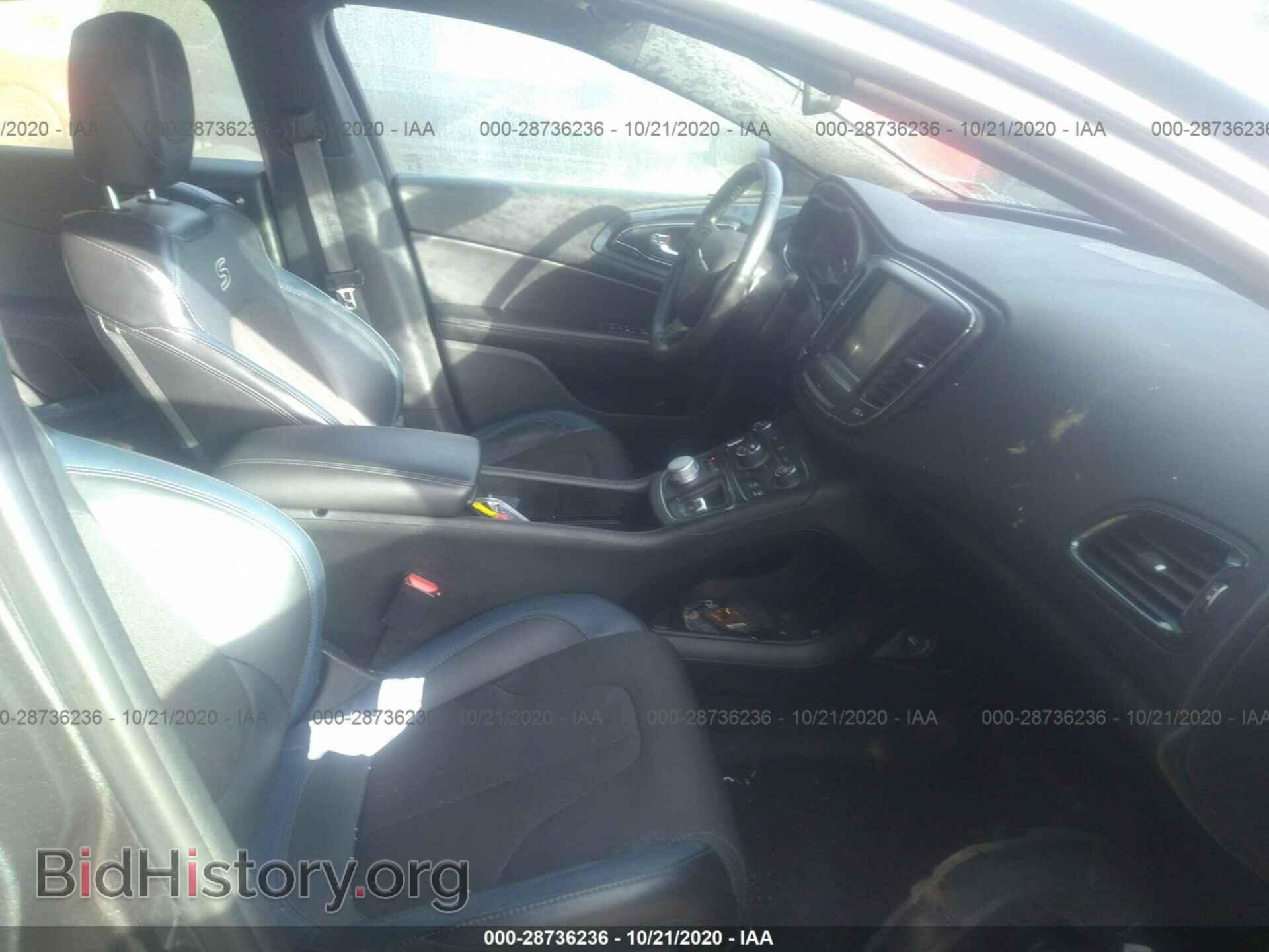 2016 CHRYSLER 200 - VIN: 1C3CCCBB8GN145678 - Photo 5