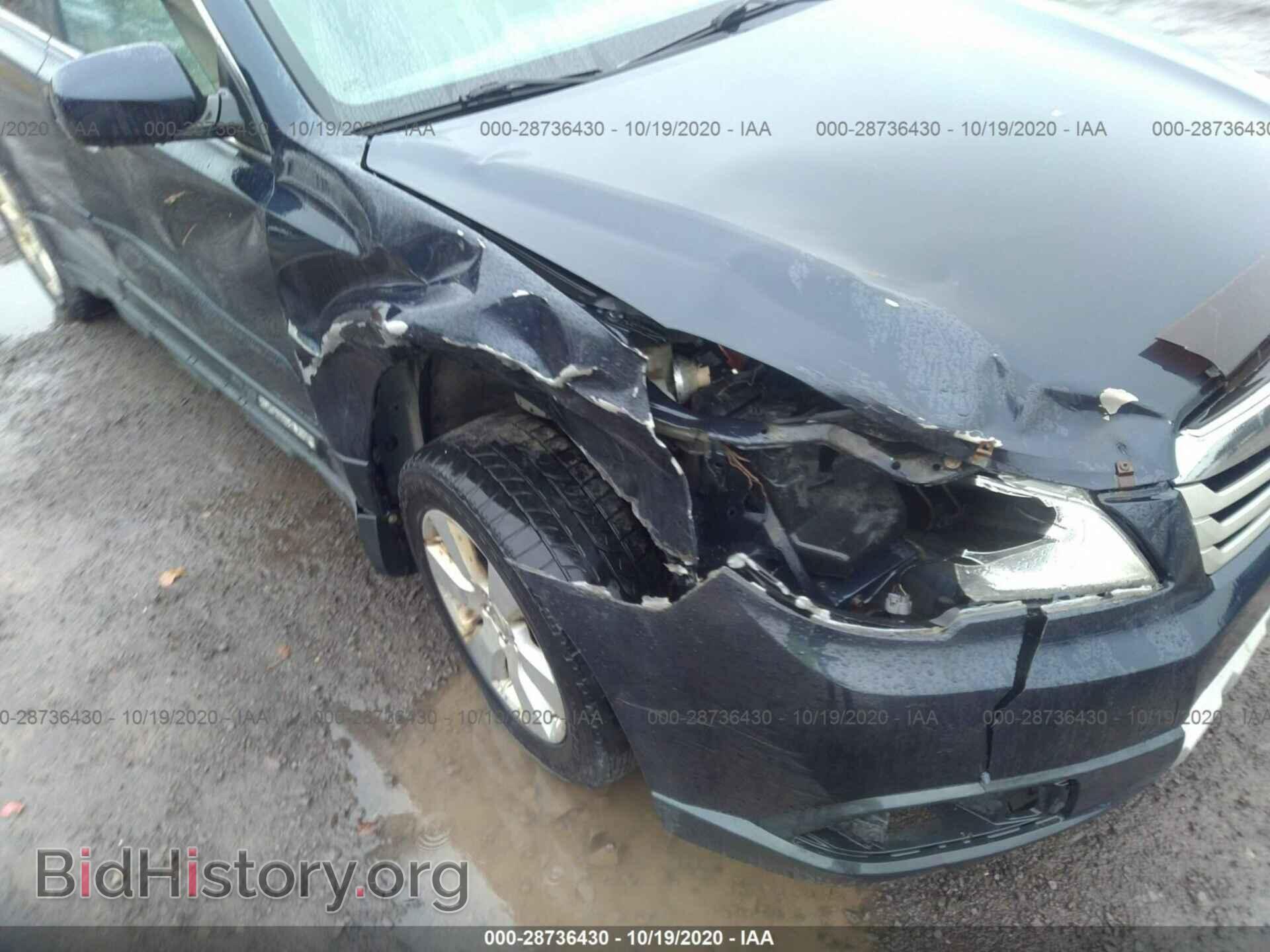 2012 SUBARU OUTBACK - VIN: 4S4BRBCC0C3277536 - Фото 6