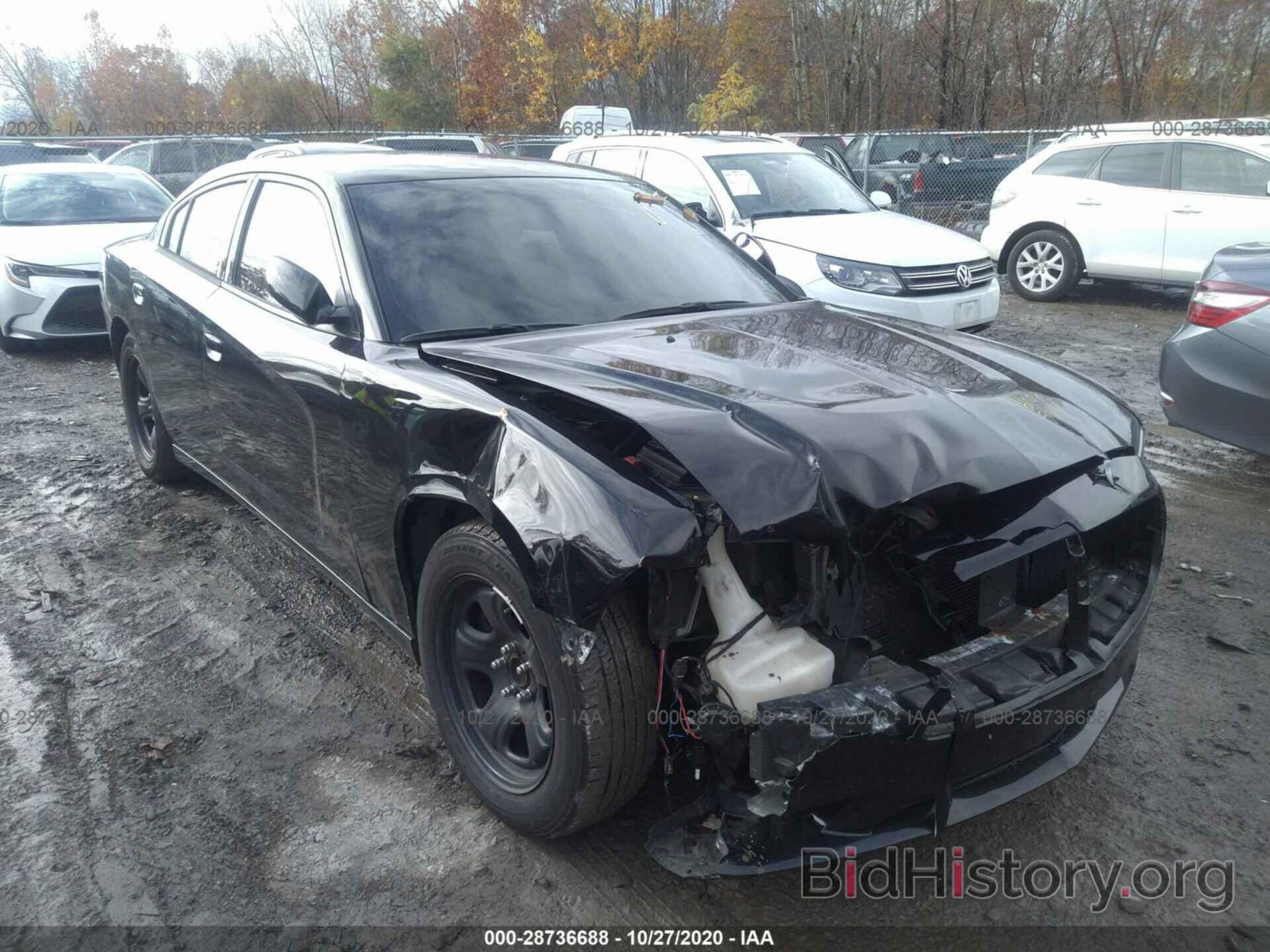 Photo 2C3CDXBG3DH566826 - DODGE CHARGER 2013