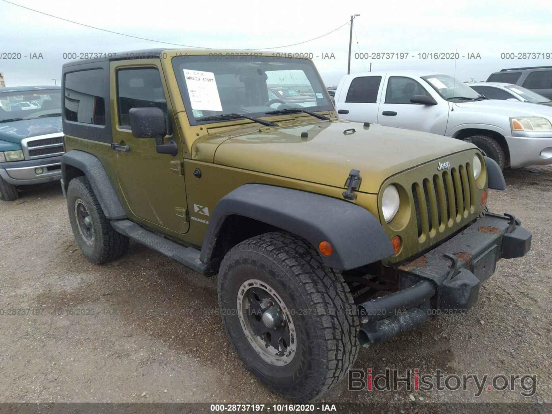 Photo 1J4FA24157L171741 - JEEP WRANGLER 2007