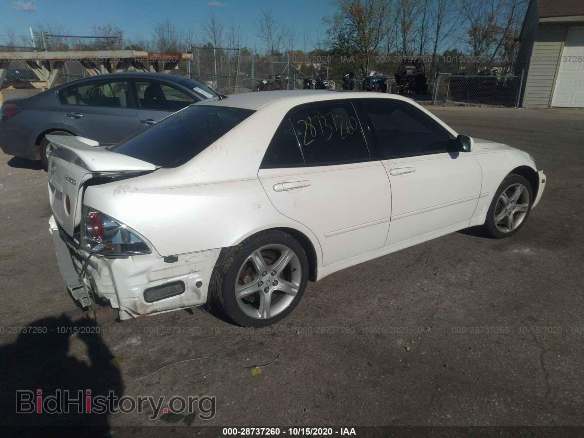 2001 LEXUS IS 300 - VIN: JTHBD182710006418 - Фото 4
