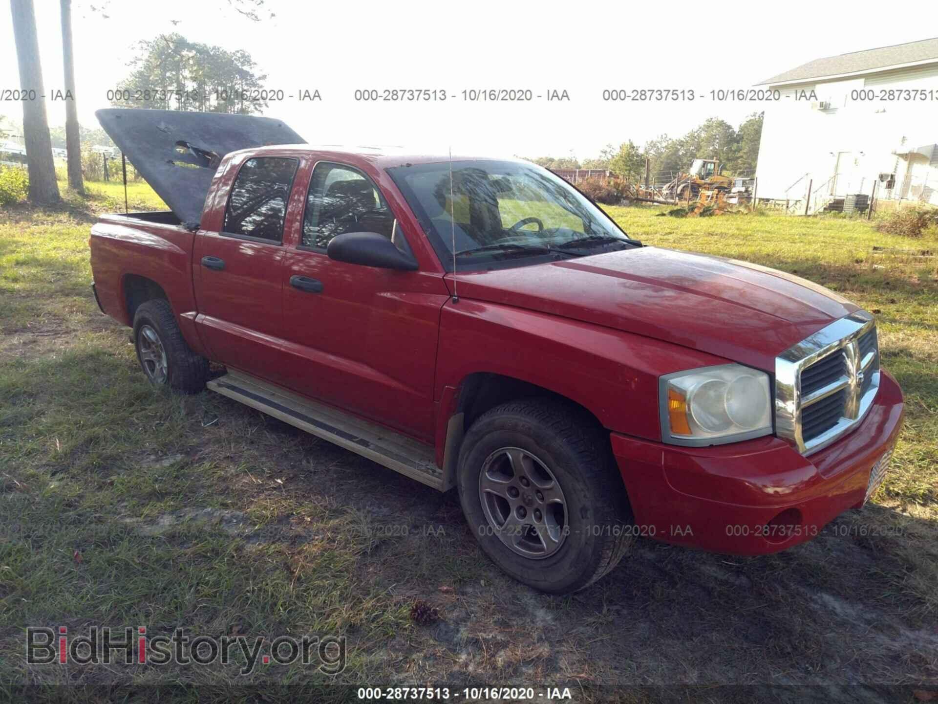 Фотография 1D7HE48K96S605414 - DODGE DAKOTA 2006