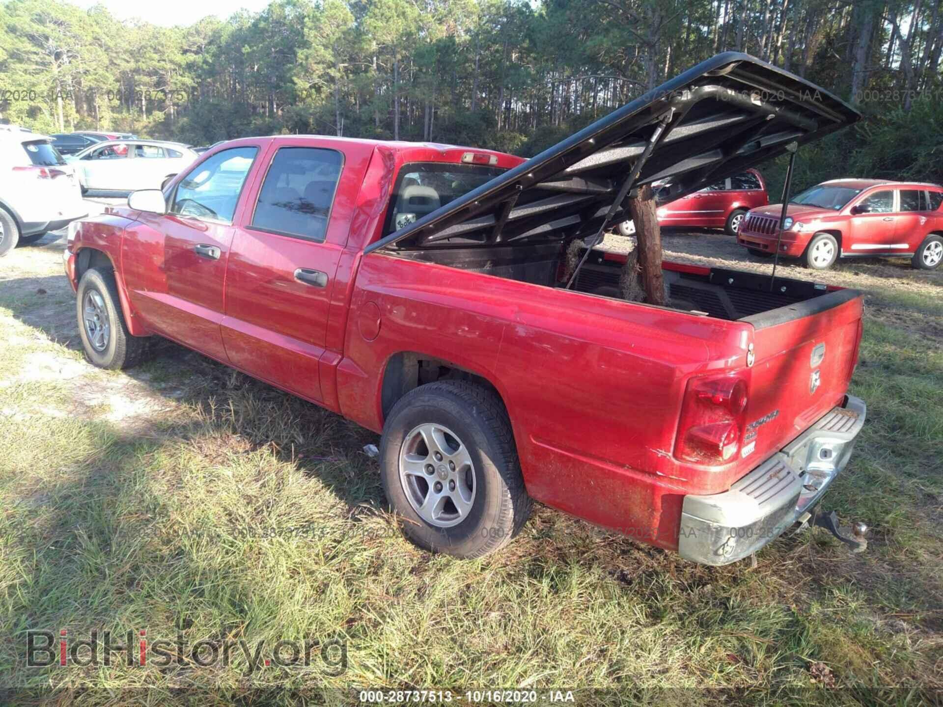 2006 DODGE DAKOTA - VIN: 1D7HE48K96S605414 - Фото 3