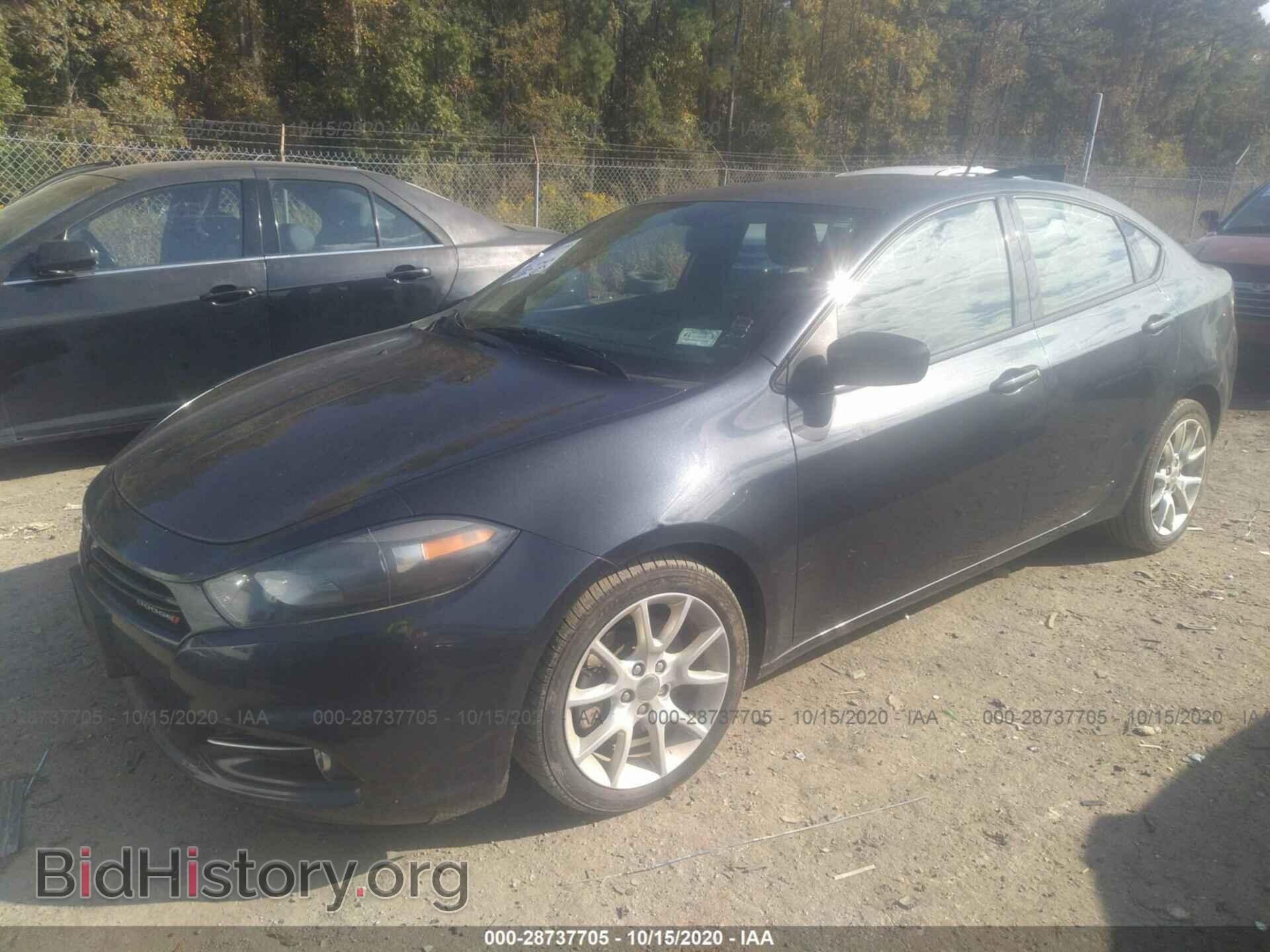 2013 DODGE DART - VIN: 1C3CDFBA5DD301845 - Фото 2