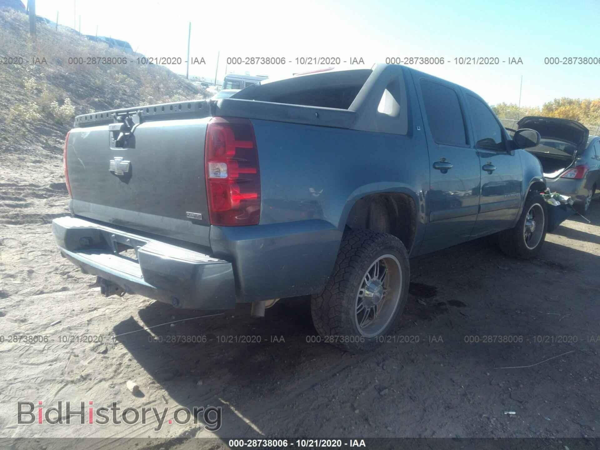 2008 CHEVROLET AVALANCHE - VIN: 3GNFK12328G121273 - Фото 4