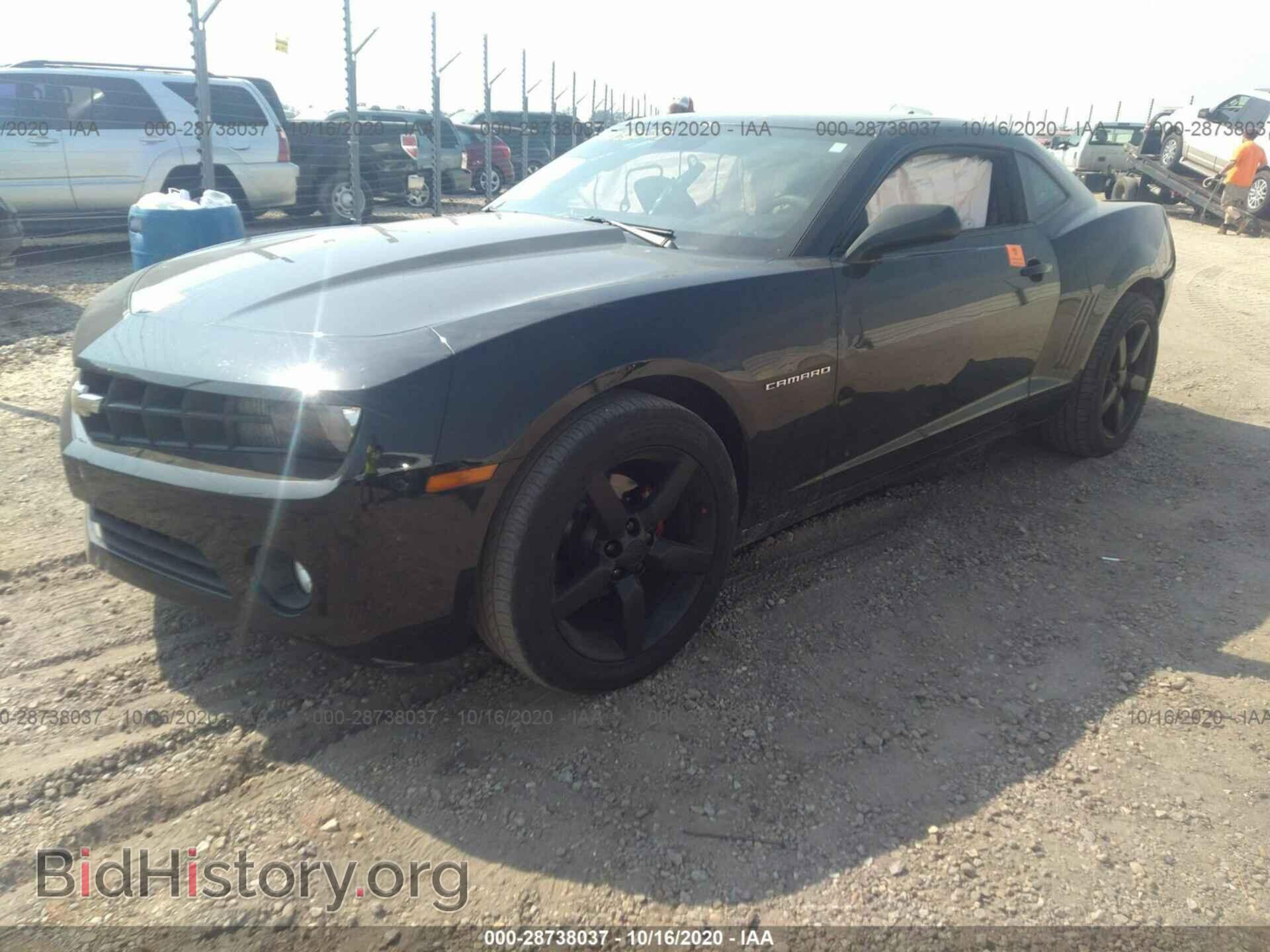 2011 CHEVROLET CAMARO - VIN: 2G1FB1ED4B9129589 - Фото 2