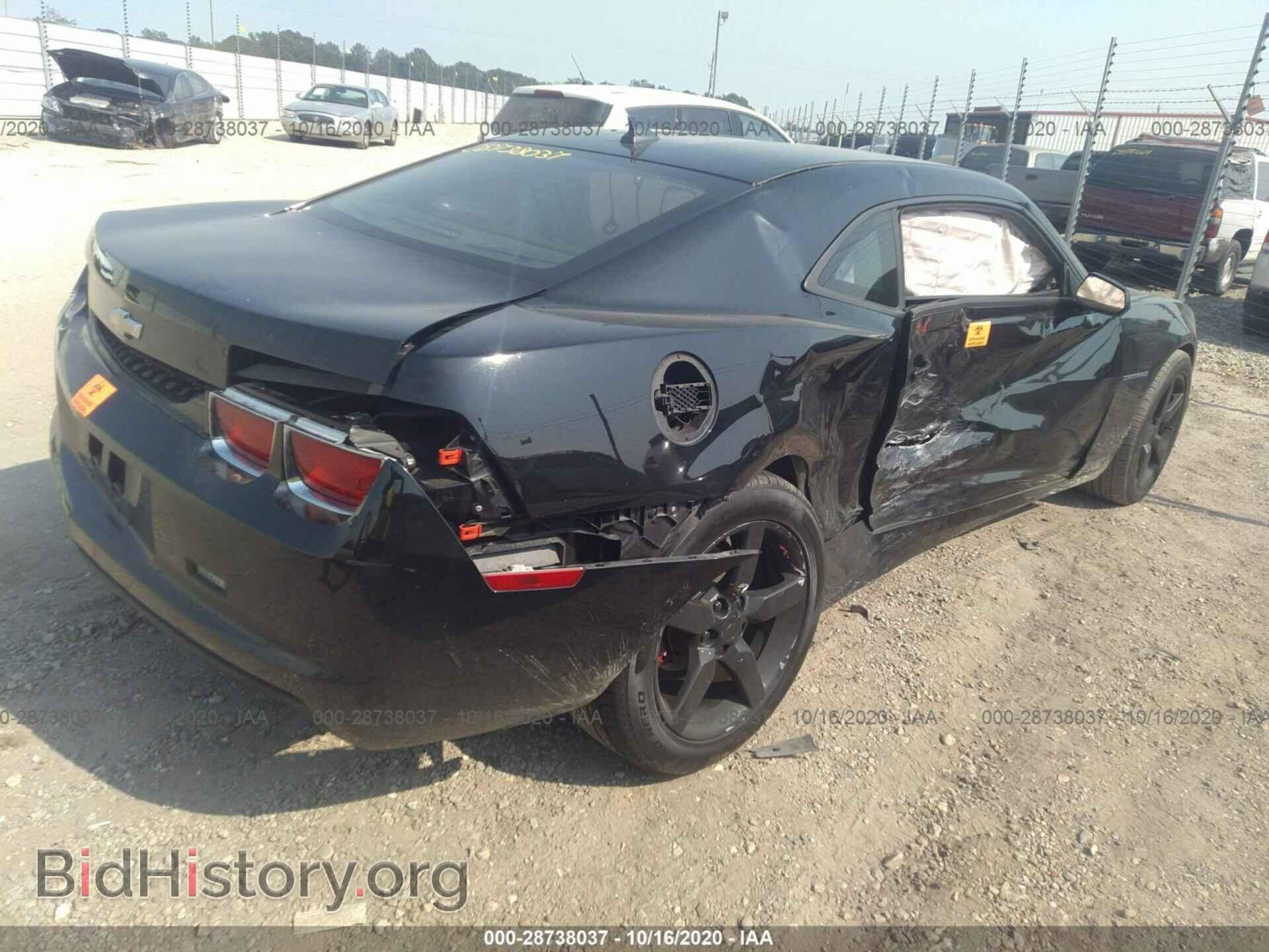 2011 CHEVROLET CAMARO - VIN: 2G1FB1ED4B9129589 - Фото 4