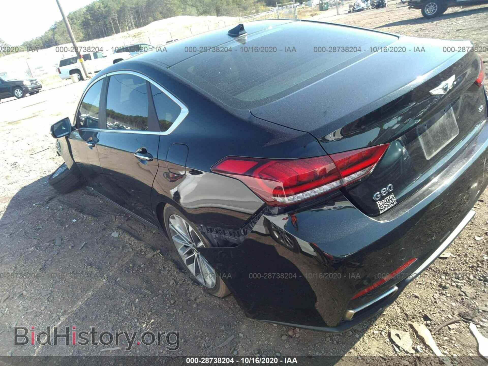 2017 GENESIS G80 - VIN: KMHGN4JE2HU176145 - Фото 3
