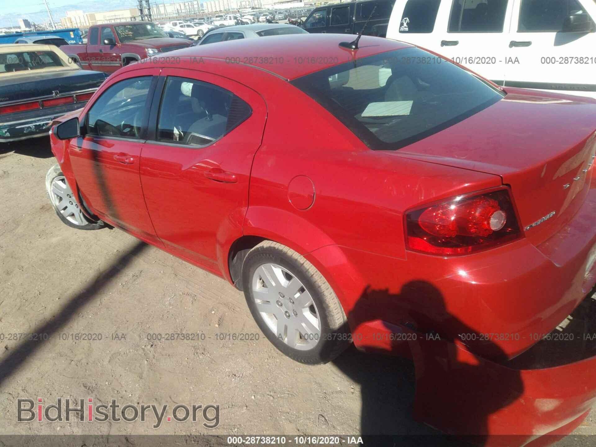 2013 DODGE AVENGER - VIN: 1C3CDZABXDN622964 - Фото 3