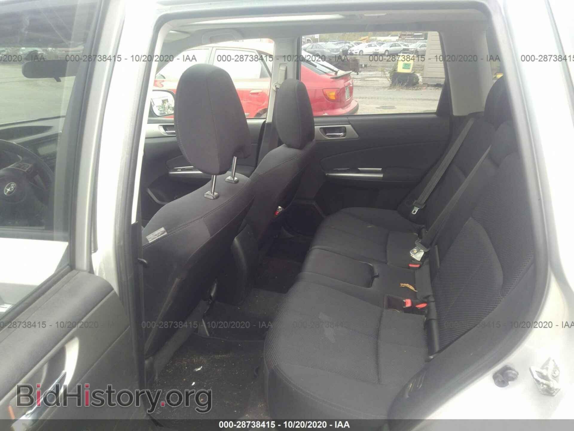 2011 SUBARU FORESTER - VIN: JF2SHADC9BH722729 - Фото 8