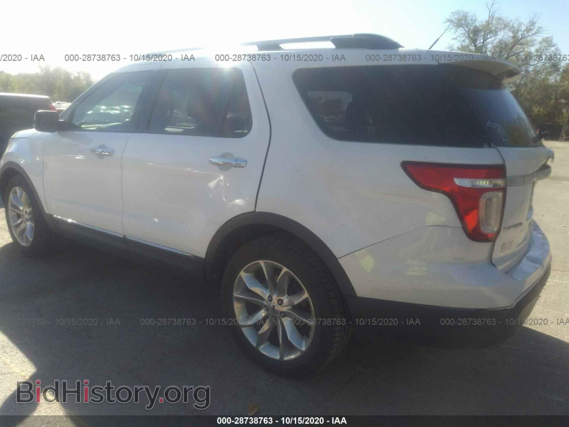 2011 FORD EXPLORER - VIN: 1FMHK7F85BGA46593 - Фото 3
