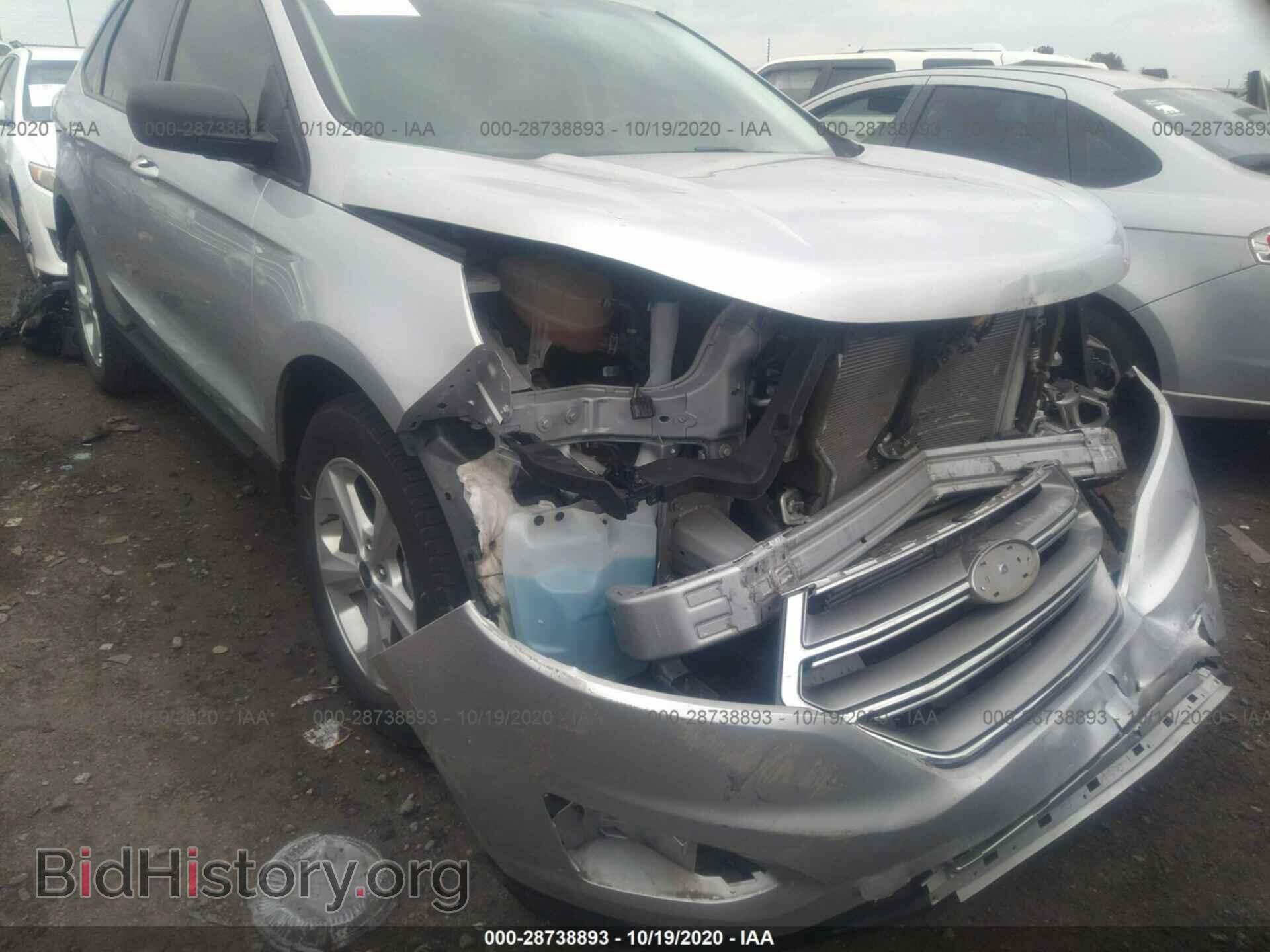 Фотография 2FMPK3G90HBC47555 - FORD EDGE 2017