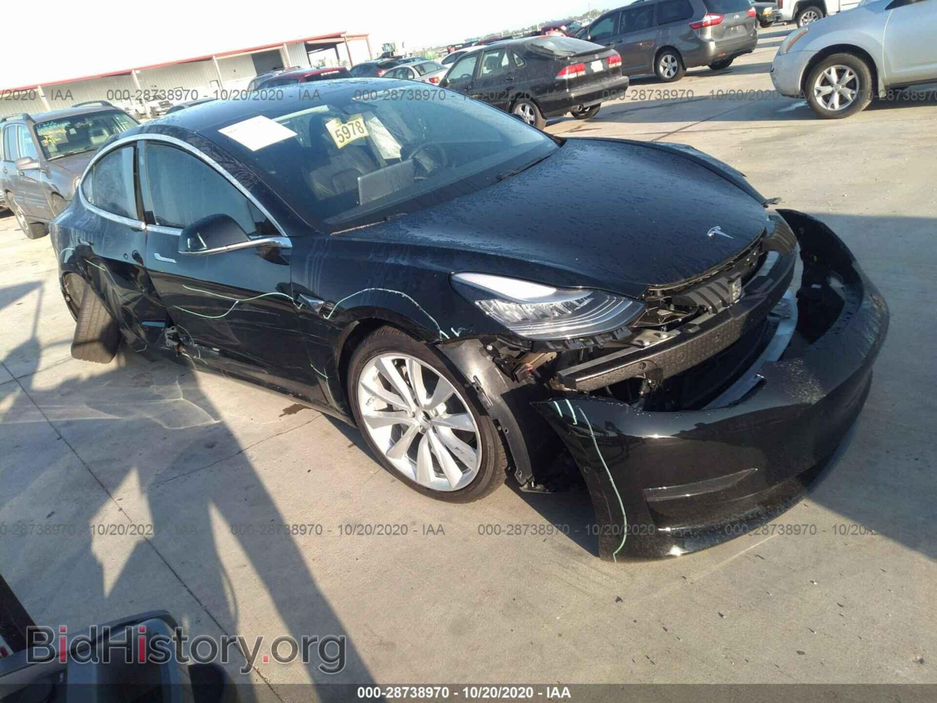 Photo 5YJ3E1EA8LF737877 - TESLA MODEL 3 2020