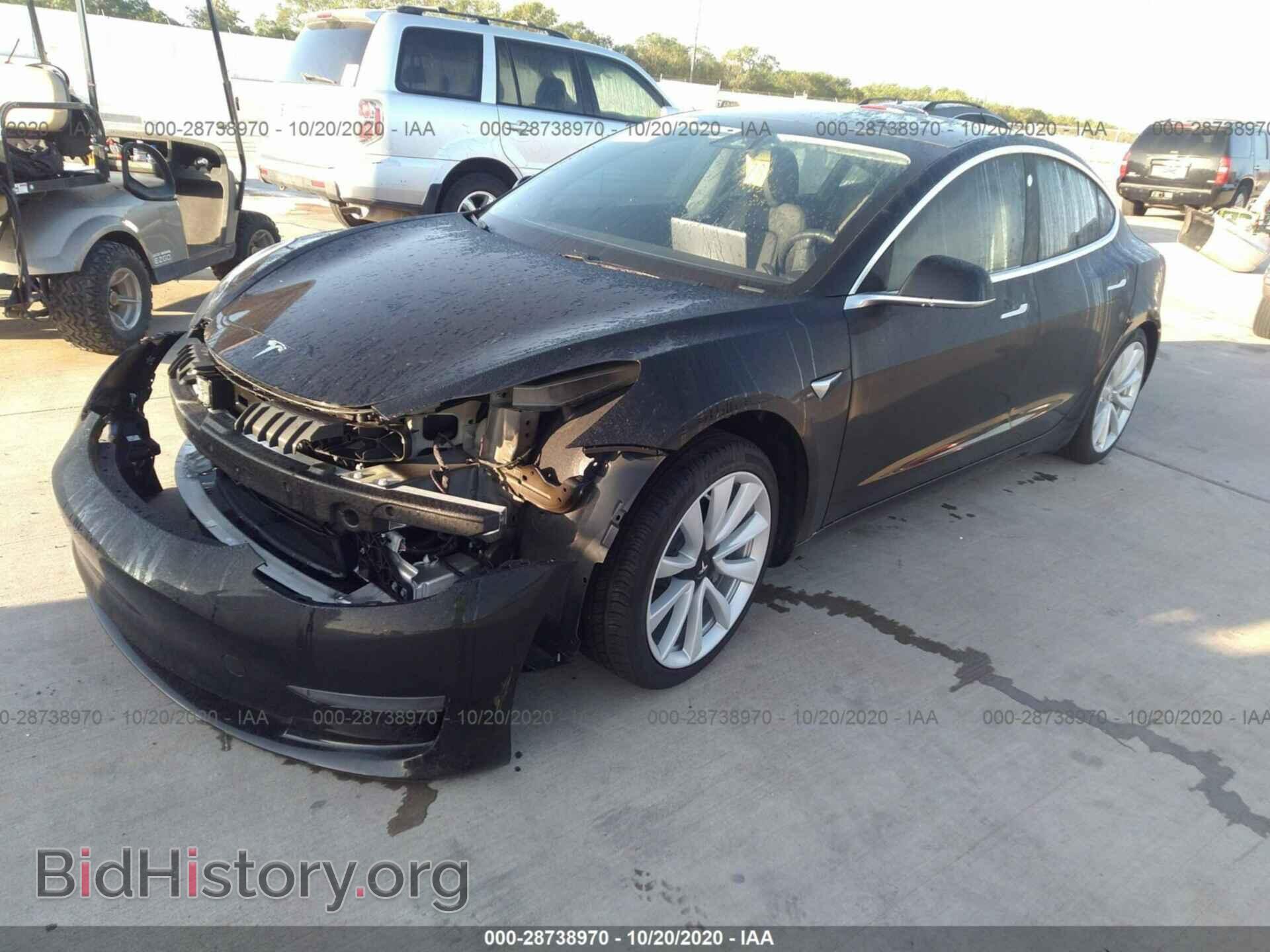 2020 TESLA MODEL 3 - VIN: 5YJ3E1EA8LF737877 - Фото 2