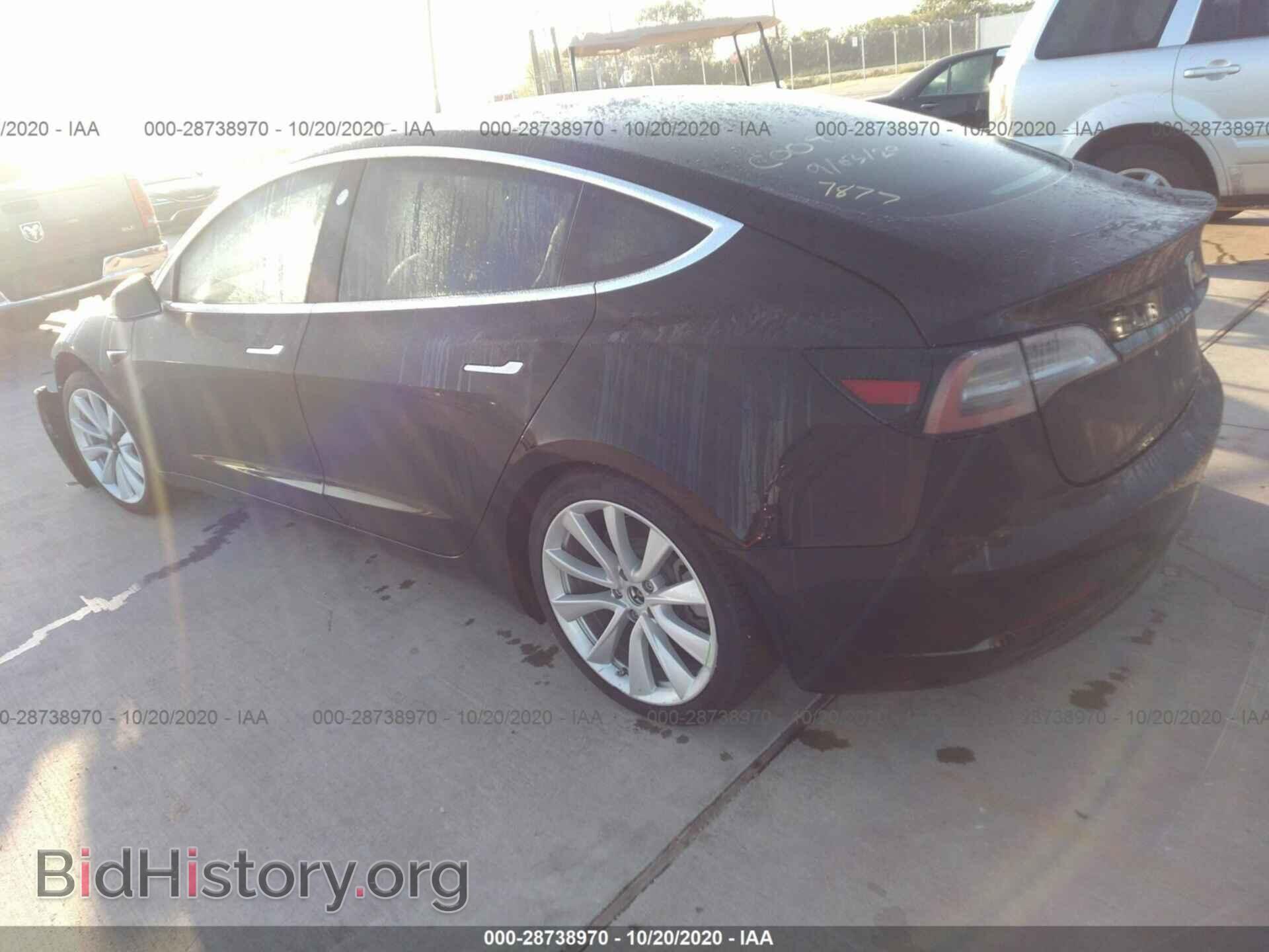 2020 TESLA MODEL 3 - VIN: 5YJ3E1EA8LF737877 - Фото 3