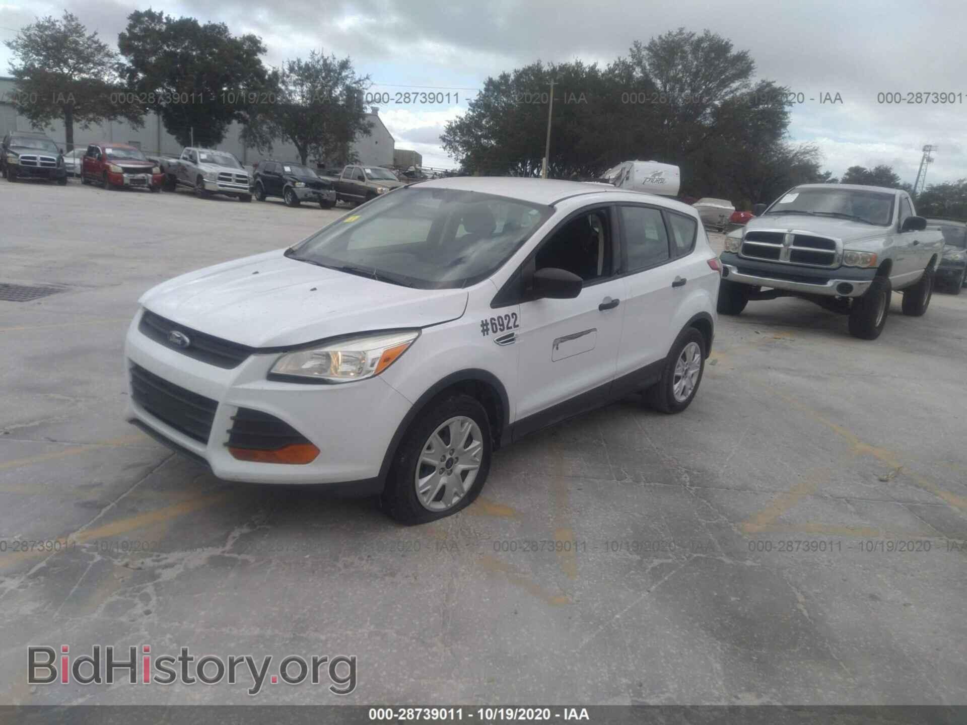 2013 FORD ESCAPE - VIN: 1FMCU0F74DUD55981 - Фото 2