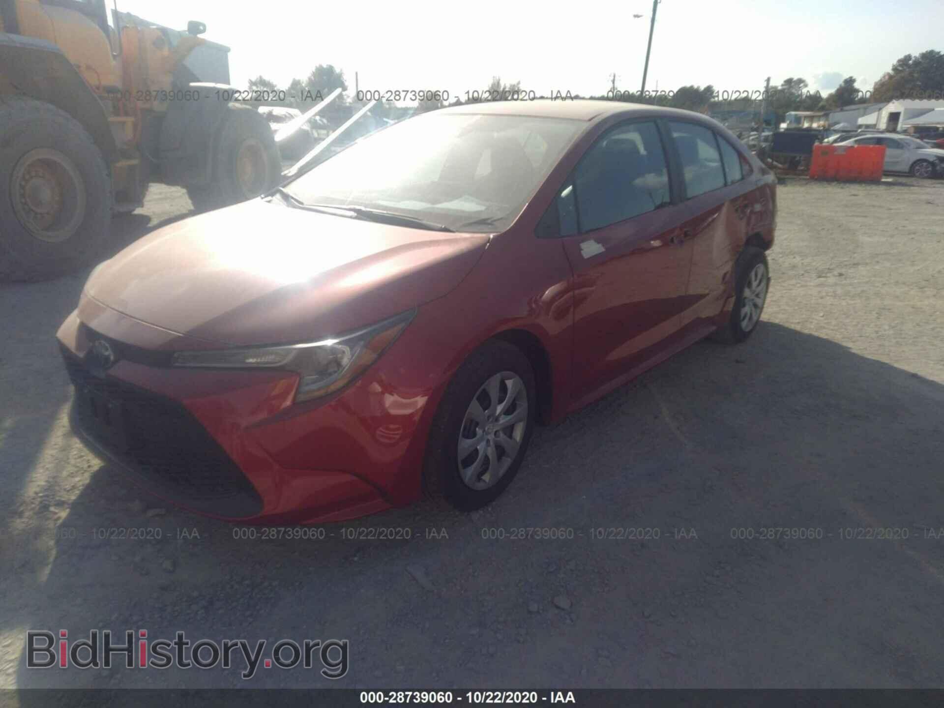 2020 TOYOTA COROLLA - VIN: 5YFEPRAE8LP114726 - Фото 2